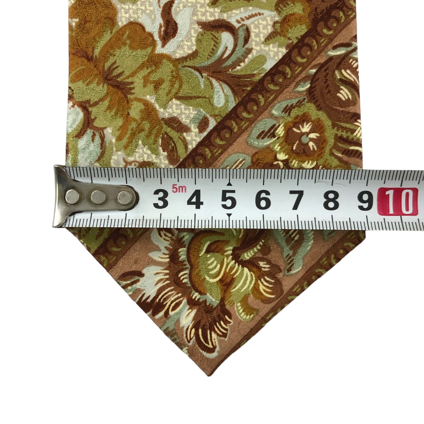 【6104】美品! クレージュ ネクタイ ブラウン系