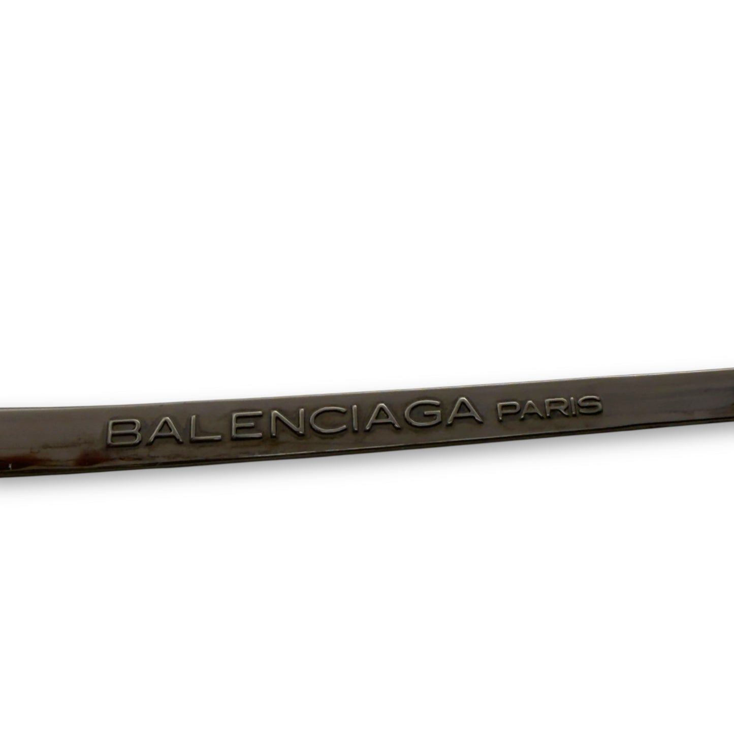 【217】可品!バレンシアガ メガネ ブラック系フレーム