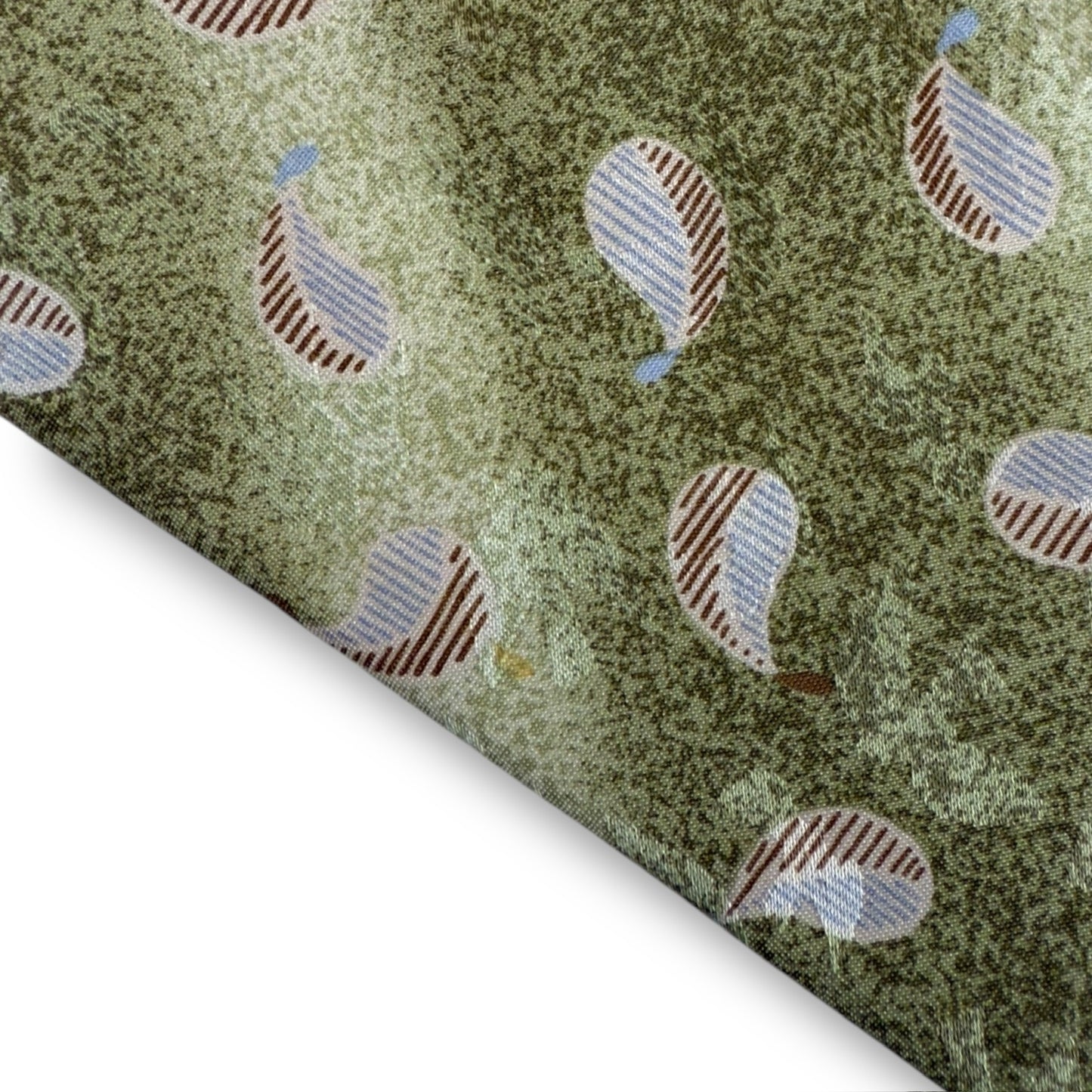 【7132】良品!ニナリッチ ネクタイ 黄緑系