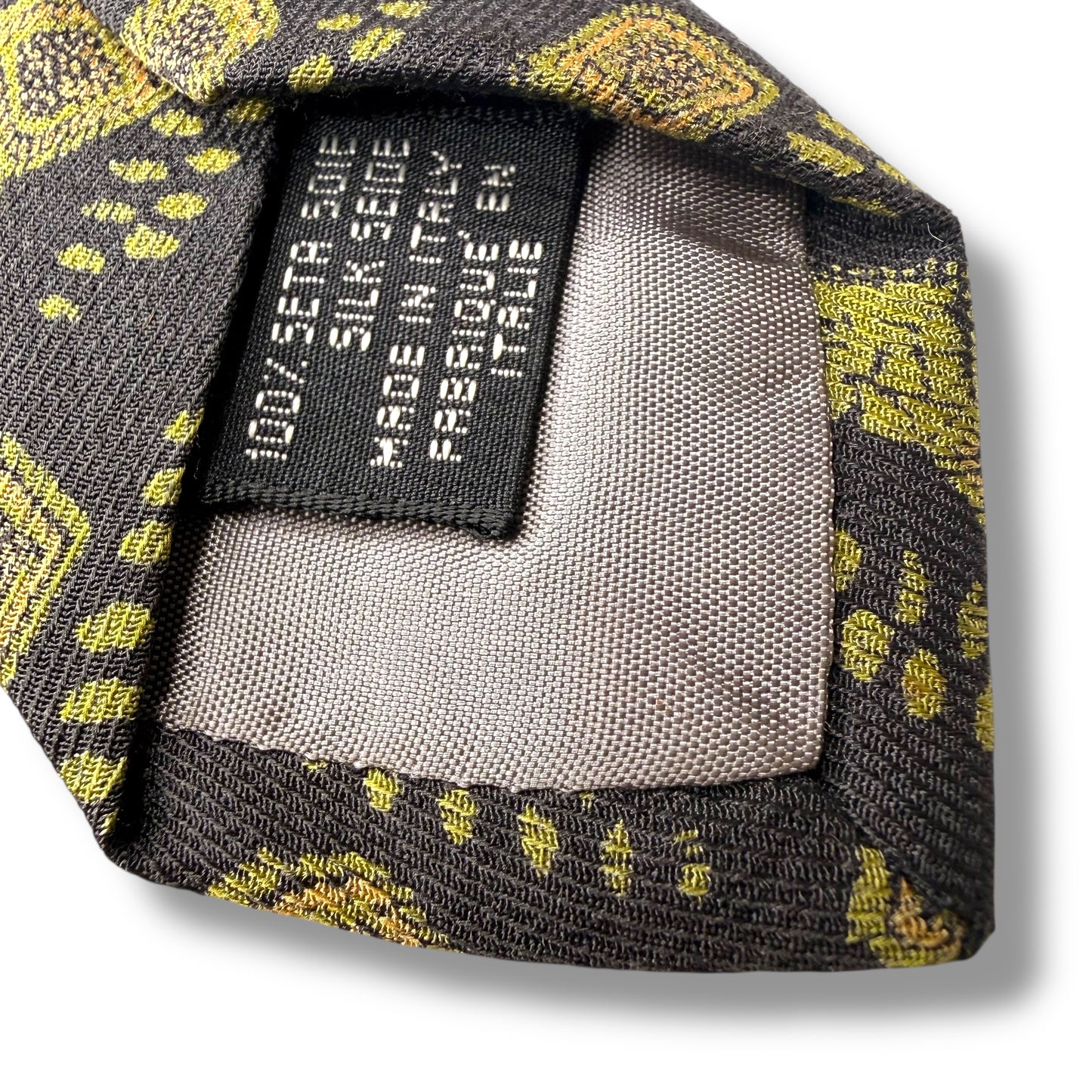 【8028】良品!ジョルジオアルマーニ ネクタイ ダークグリーン系