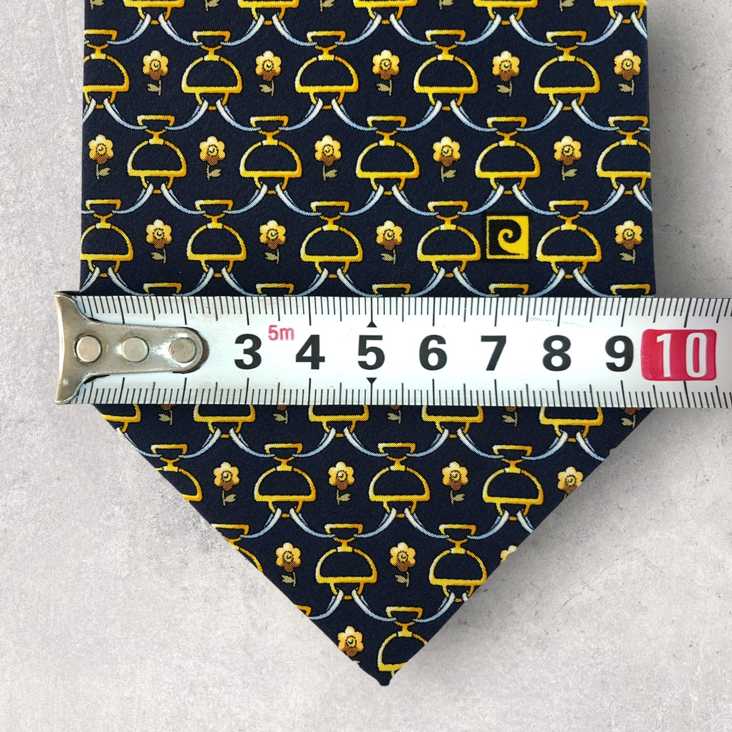 【6165】美品!ピエールカルダン ネクタイ ネイビー系