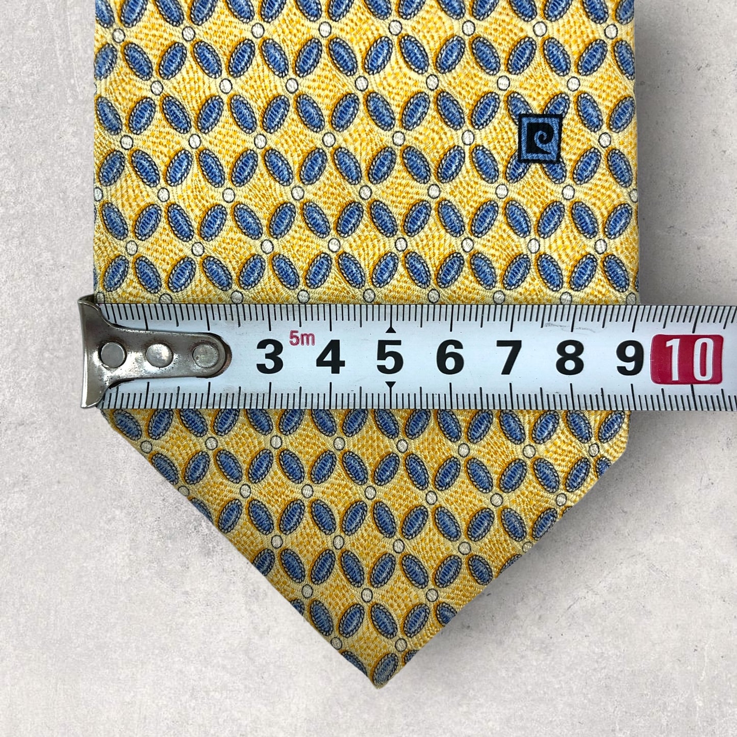 【6331】良品!ピエールカルダン ネクタイ イエロー系