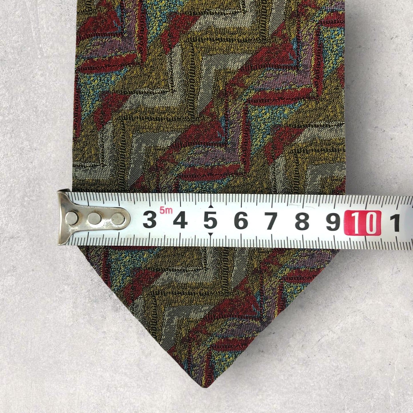 【6349】美品!ミッソーニ ネクタイ グリーン系