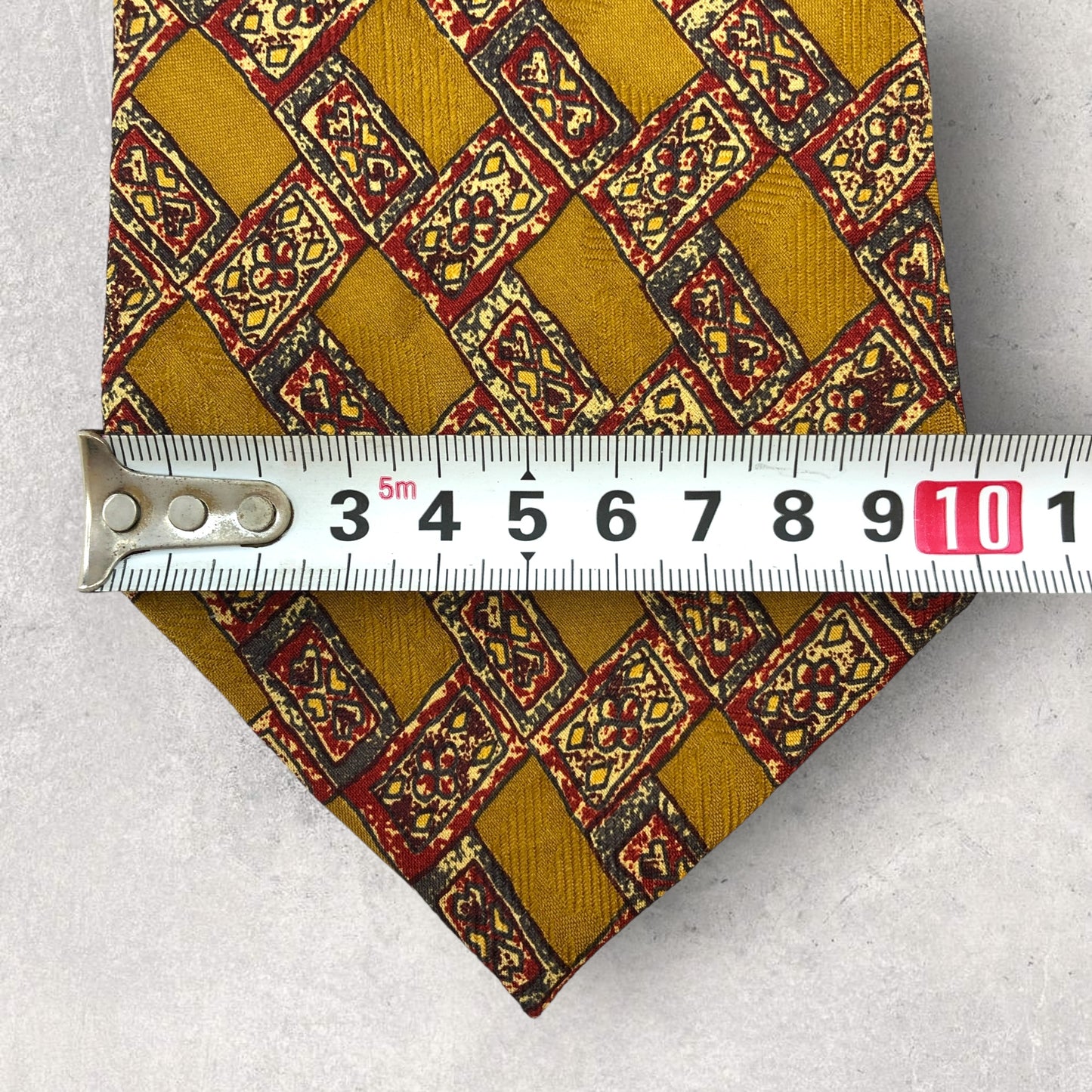 【6388】美品ー良品!バーバリー ネクタイ ゴールド系