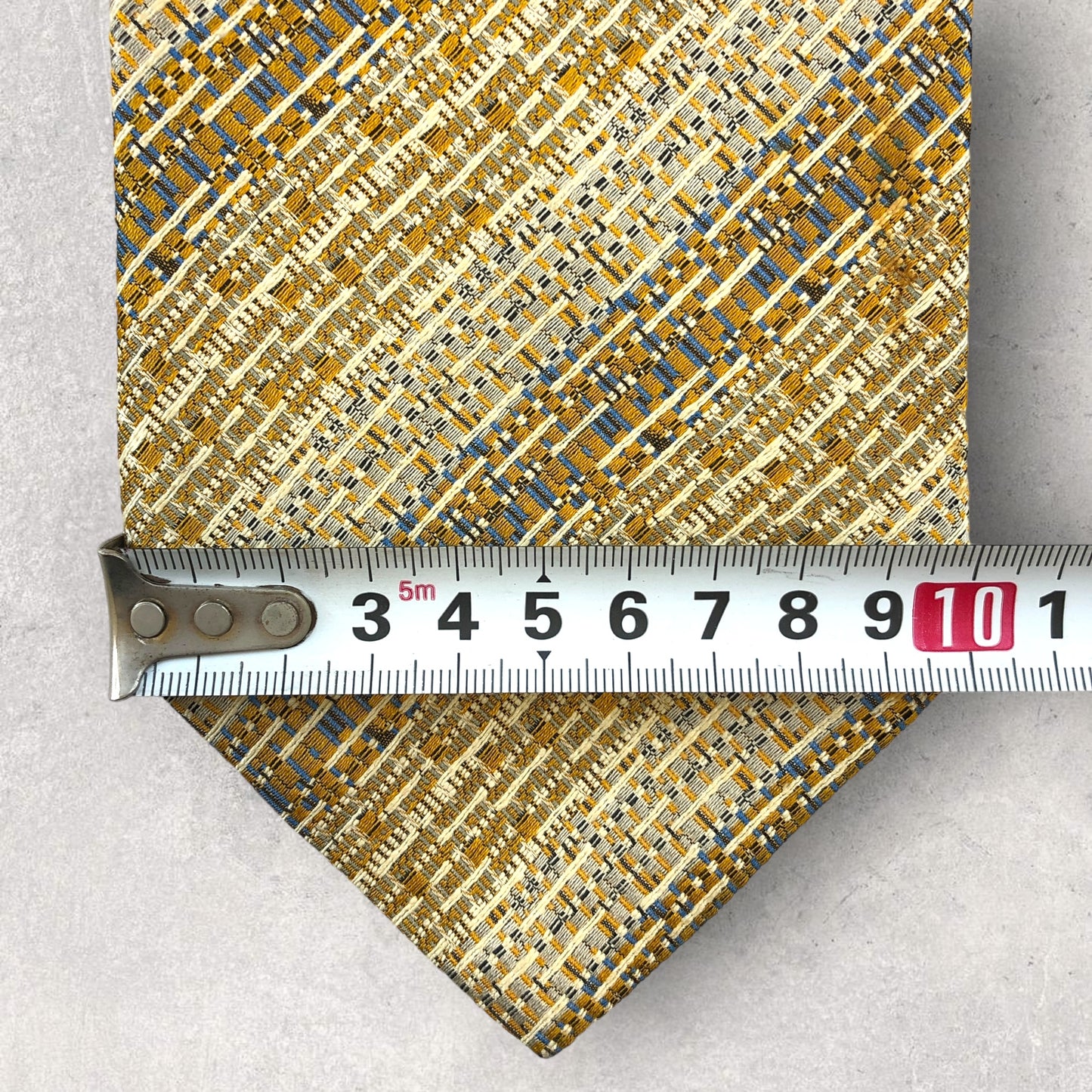 【6412】美品!ミッソーニ ネクタイ ゴールド系