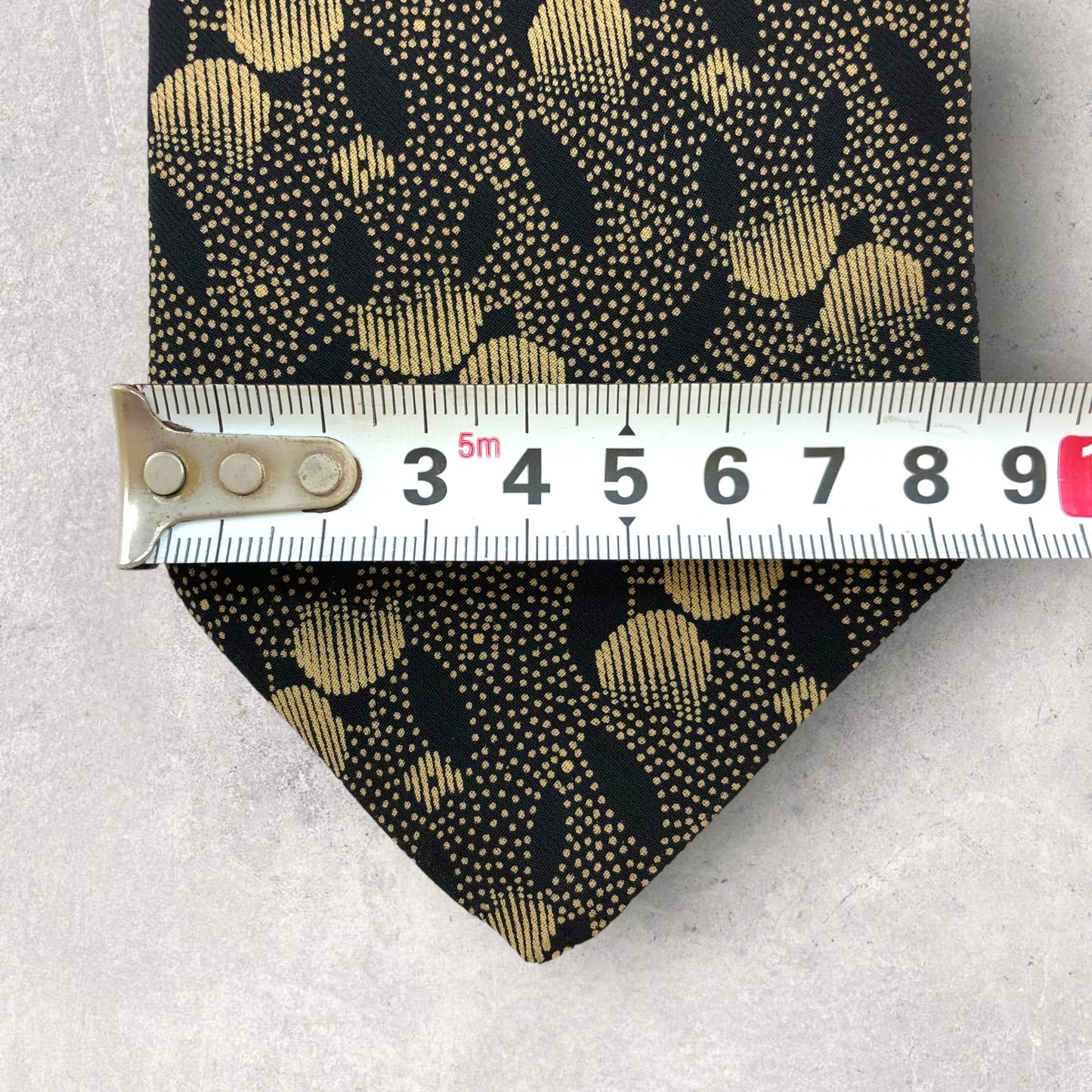 【6415】美品!ジョルジオアルマーニ ネクタイ ブラック系