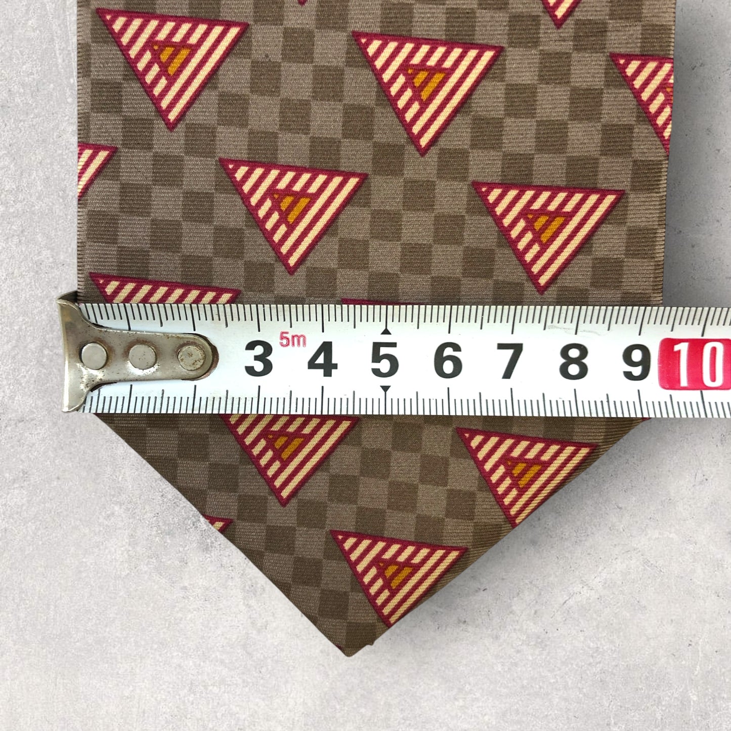 【6487】未使用保管品 ジョルジオアルマーニ ネクタイ 薄ブラウン系