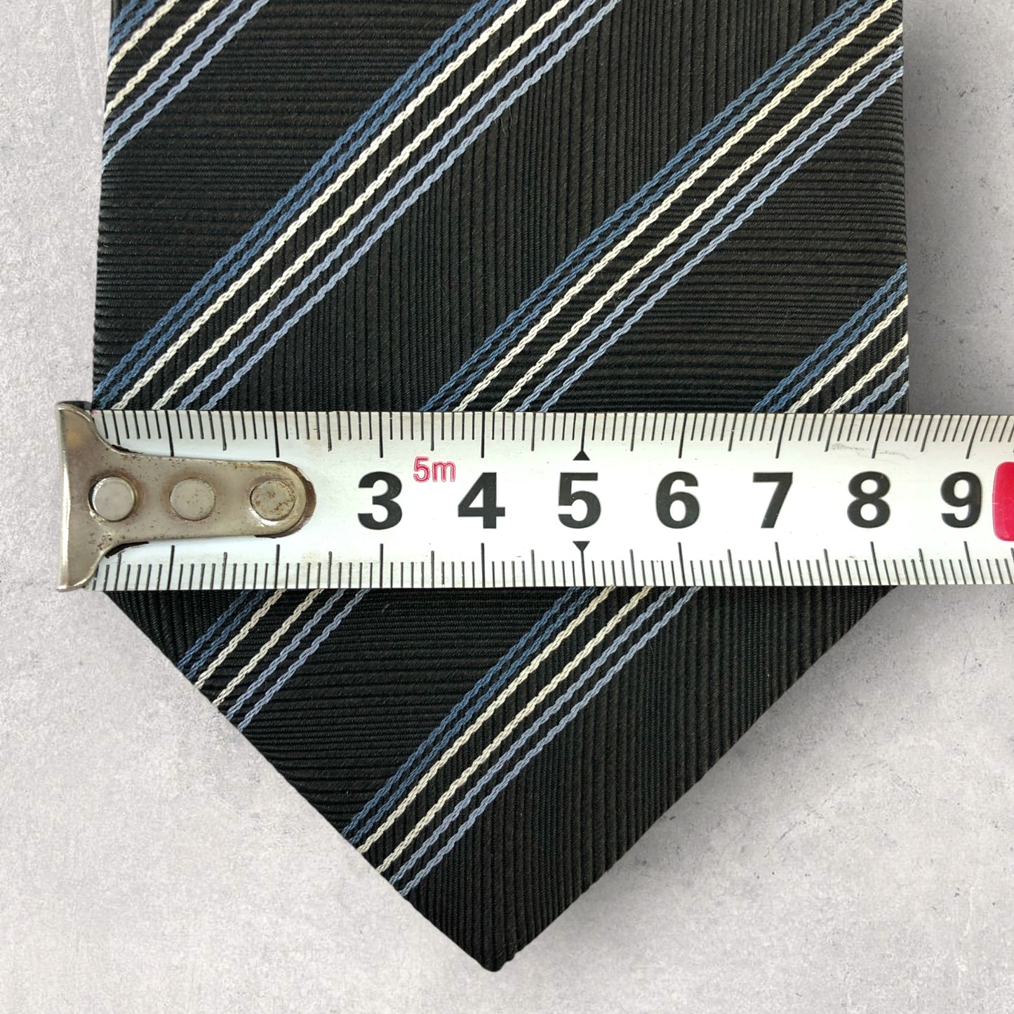 【6645】美品!ダナキャランニューヨーク ネクタイ ブラック系