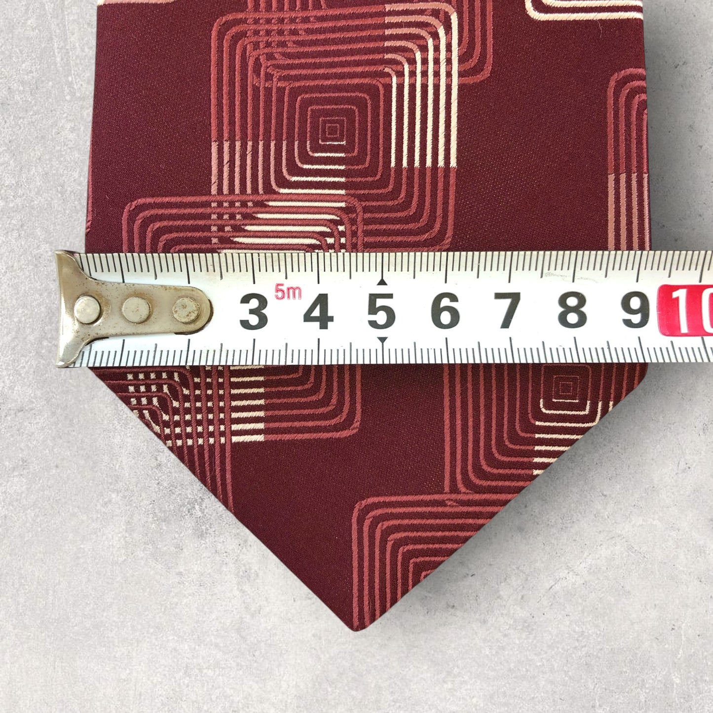 【6739】美品!ピエールカルダン ネクタイ レッド系