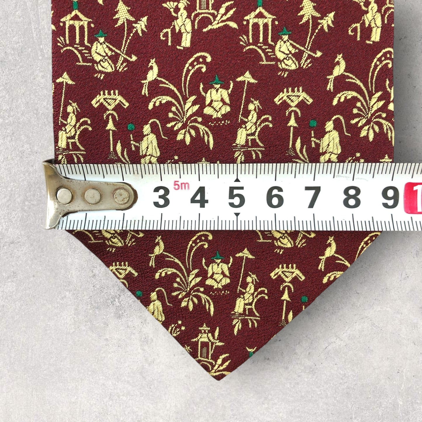 【6765】美品!サルヴァトーレフェラガモ ネクタイ レッド系 レッド系