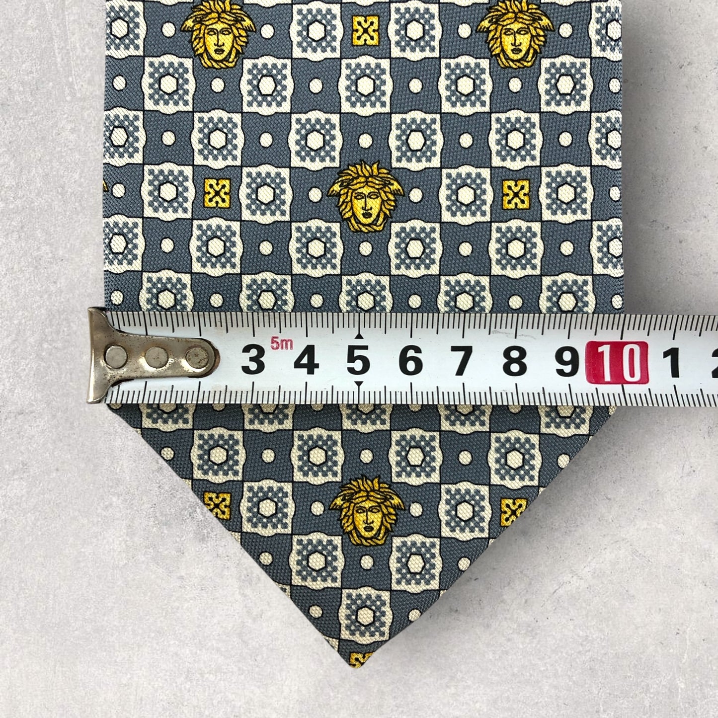 【6821】美品!ジャンニヴェルサーチ ネクタイ 水色系