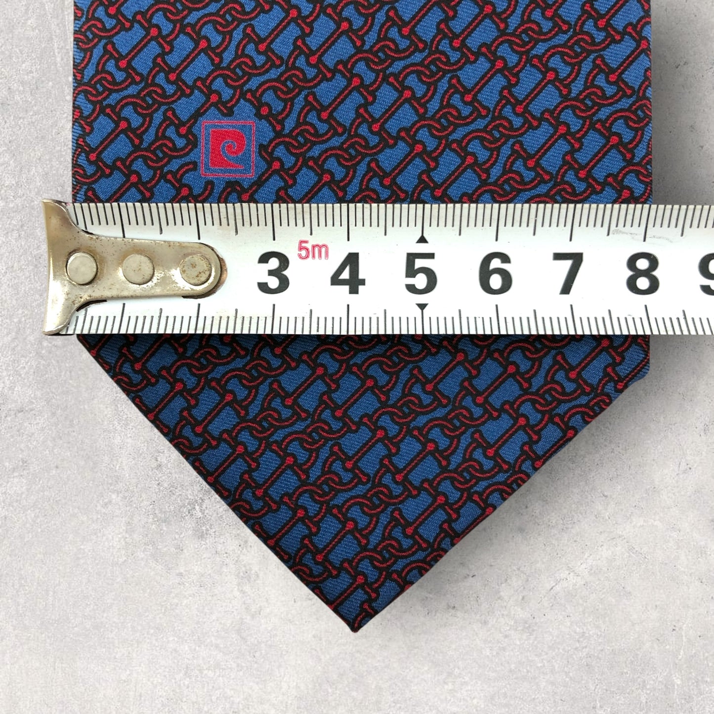 【6851】美品!ピエールカルダン ネクタイ ブルー系