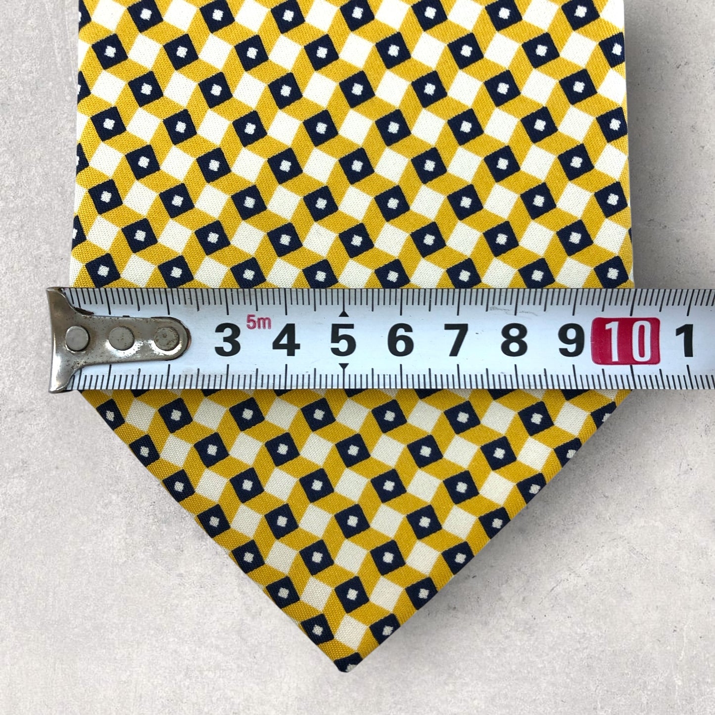 【6865】美品!トラサルディ ネクタイ イエロー系