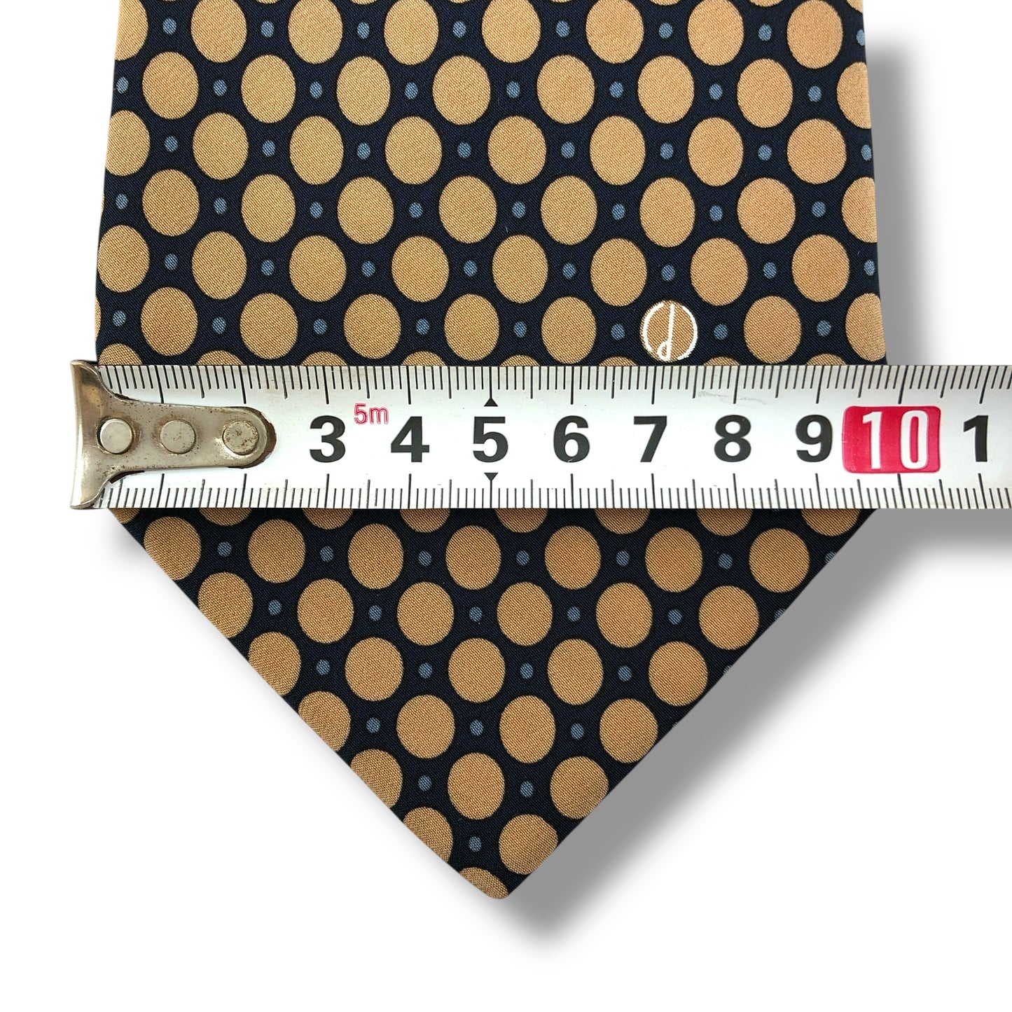 【6996】美品!ダンヒル ネクタイ ベージュ系