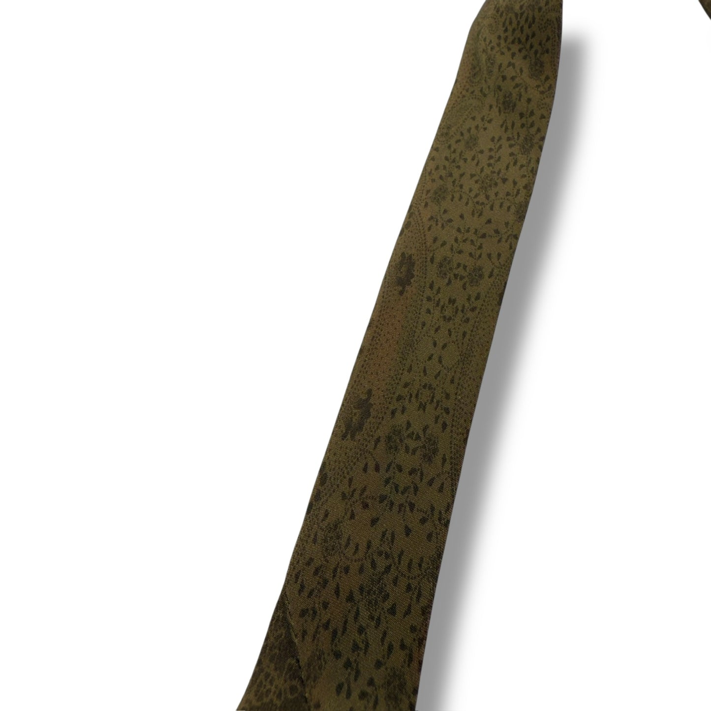 【7548】可品!ジャンニヴェルサーチ ネクタイ ブラウン系