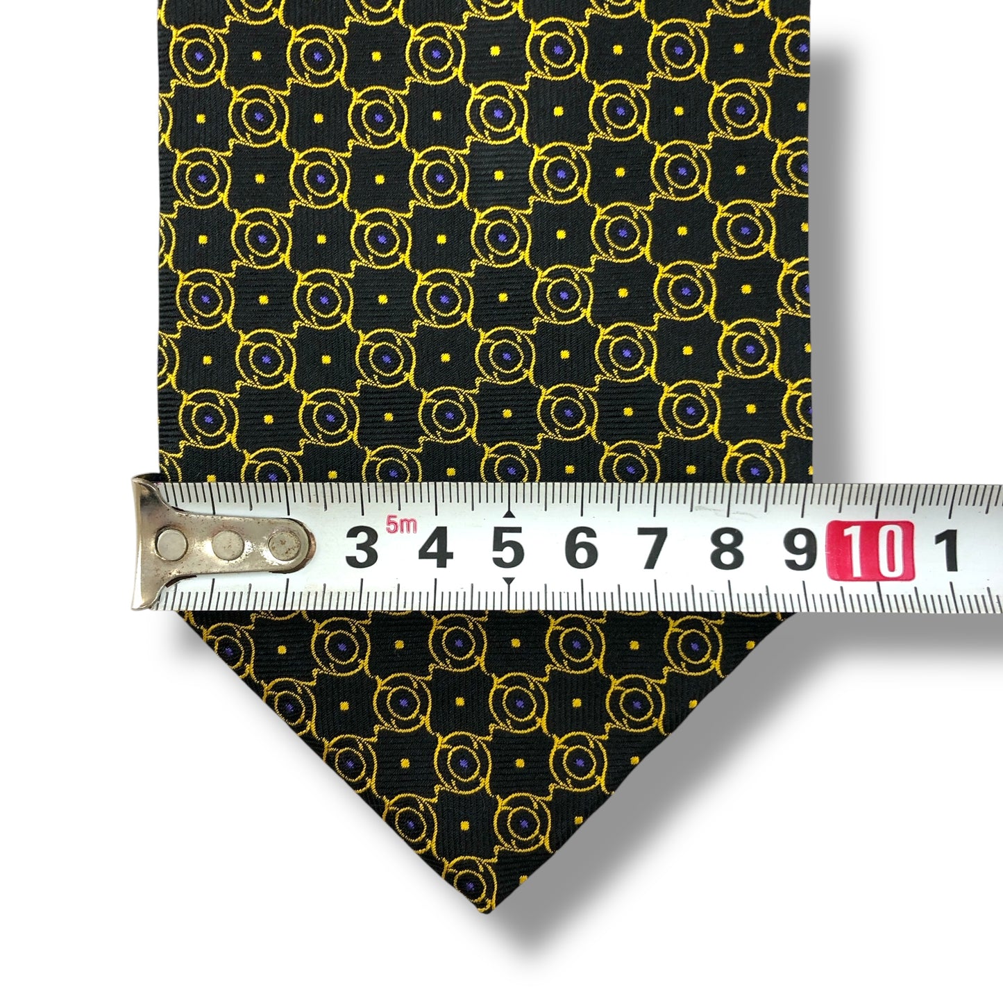 【7040】美品!ヴェルサーチ ネクタイ ブラック系 メデューサ