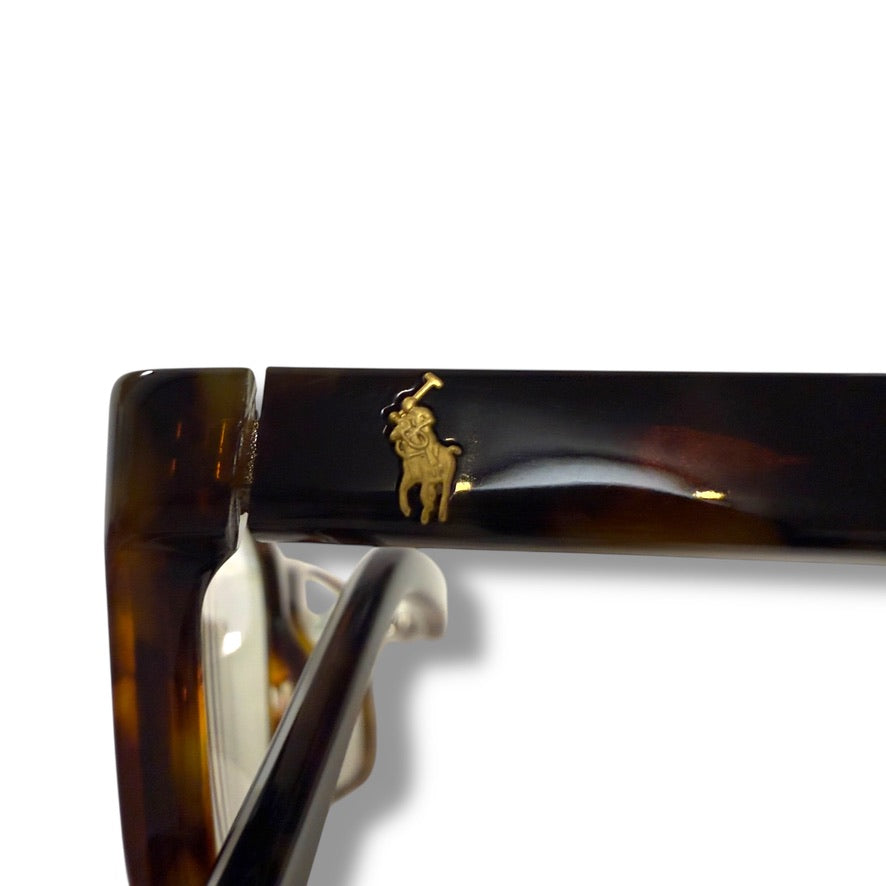 【56】美品!ラルフ・ローレン メガネ ブラウン系