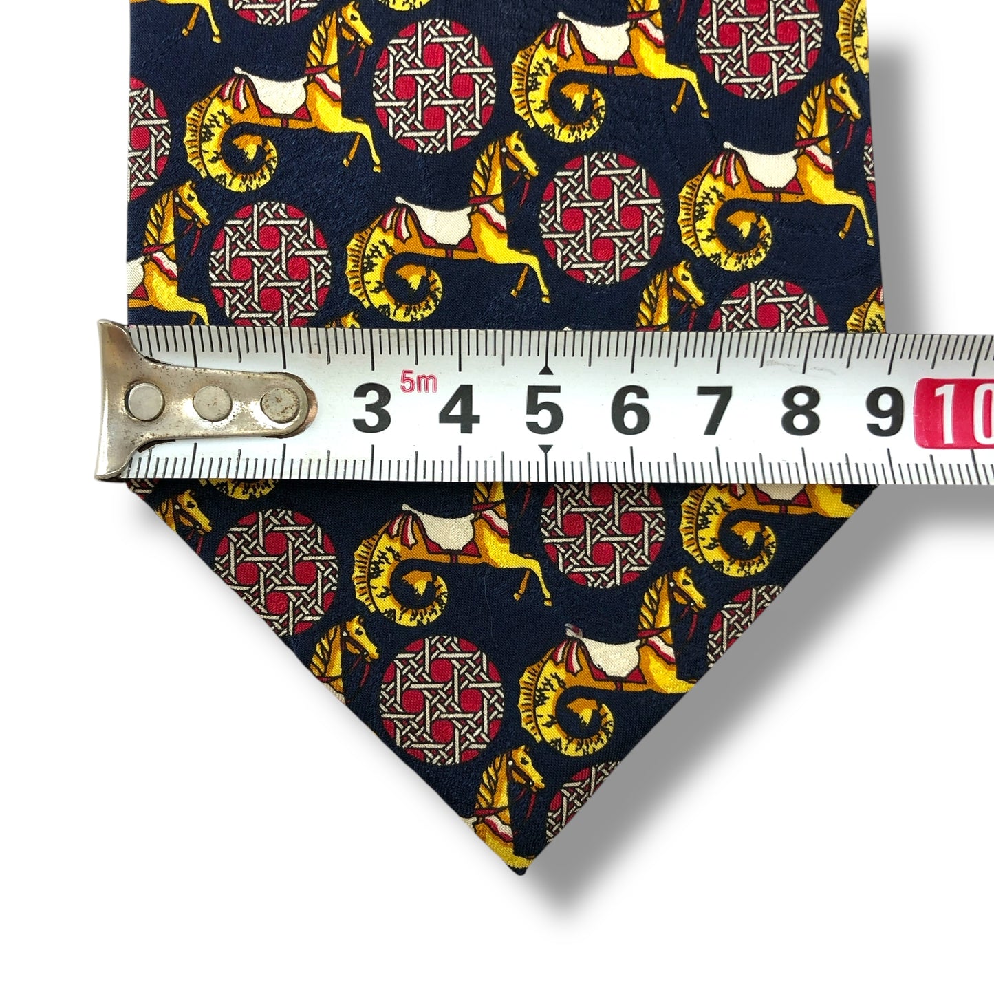 【7148】美品!クリスチャンディオール ネクタイ ネイビー系