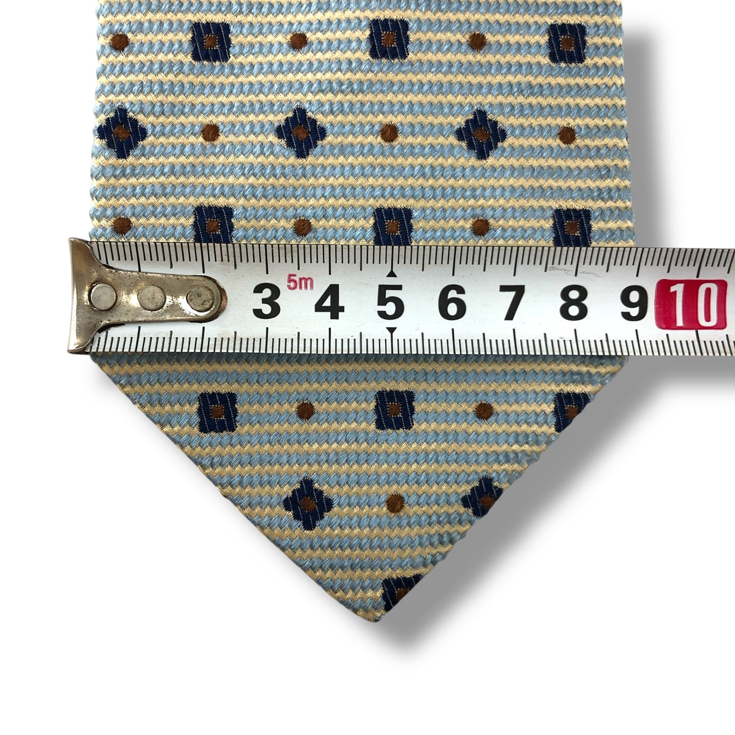 【7153】美品!ジェイプレス ネクタイ 水色系