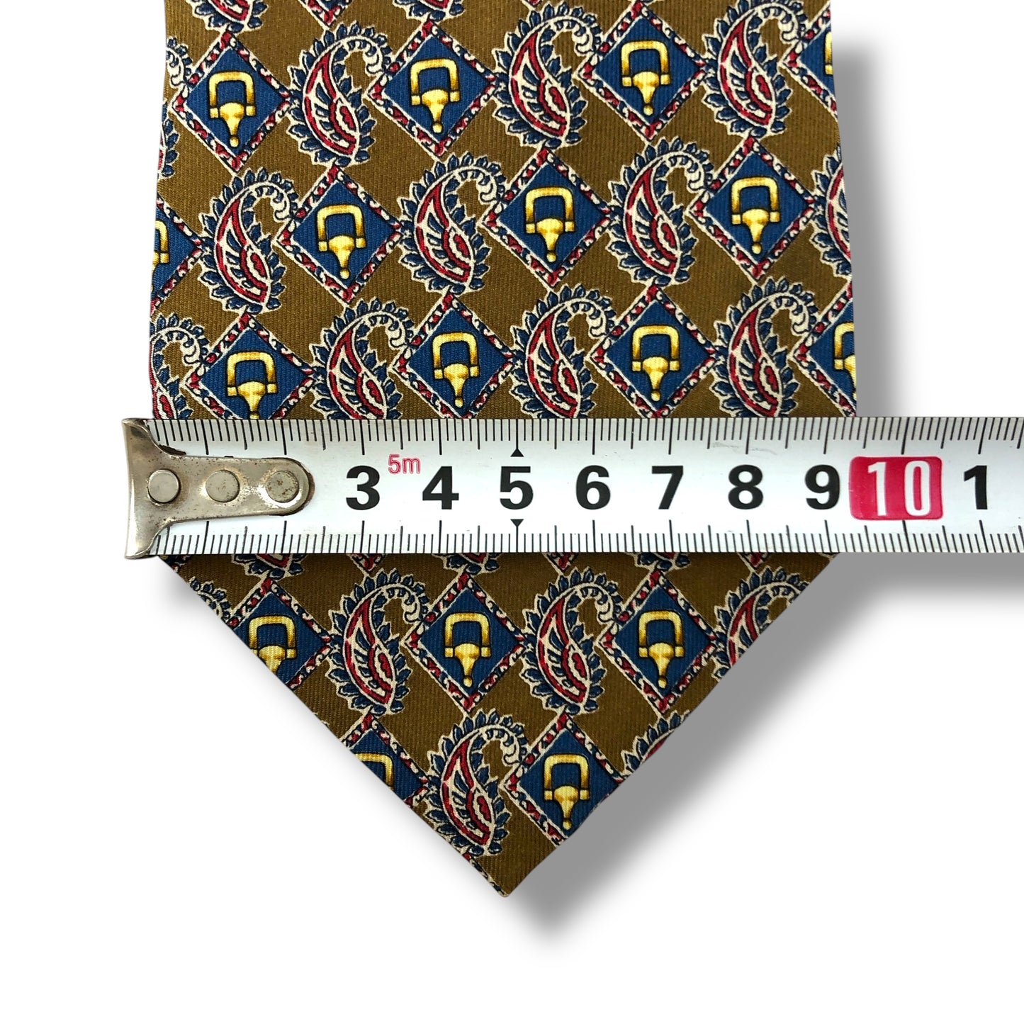 【7167】美品!ランセル ネクタイ ブラウン系