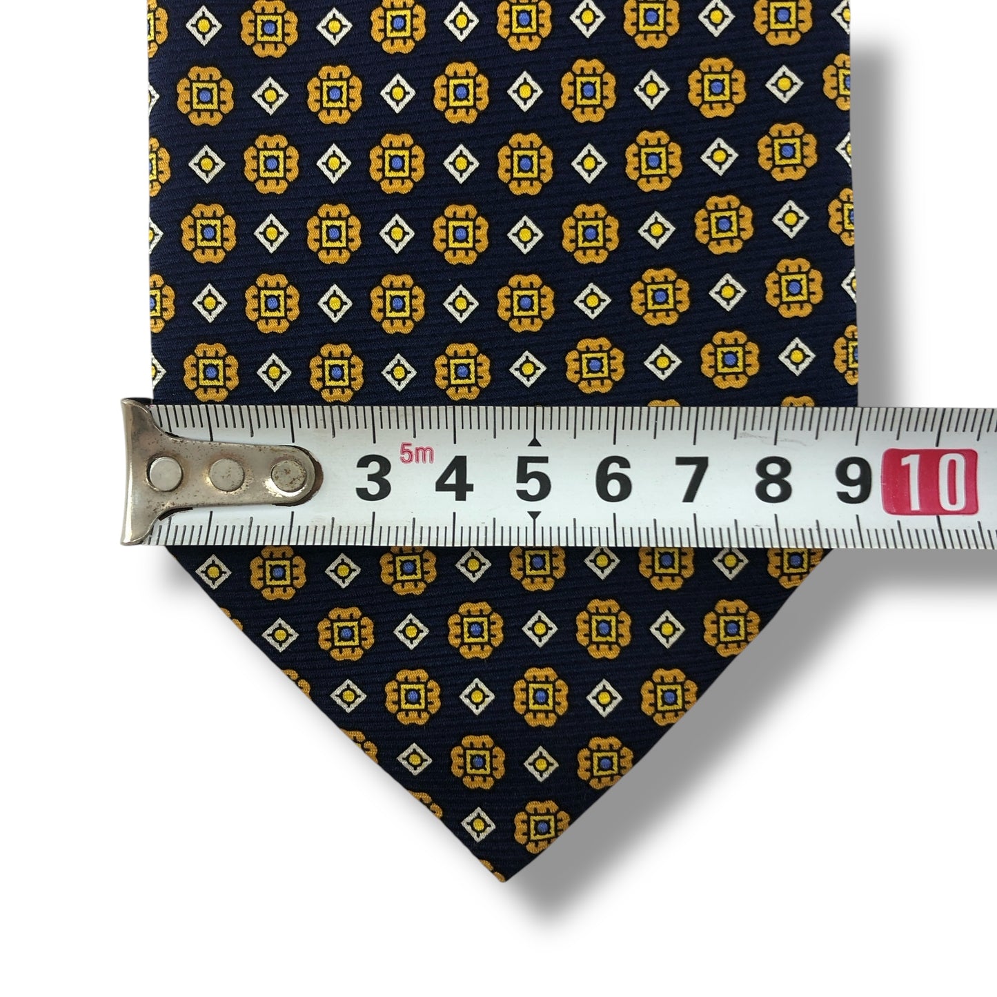 【7184】美品!ピエールバルマン ネクタイ ネイビー系