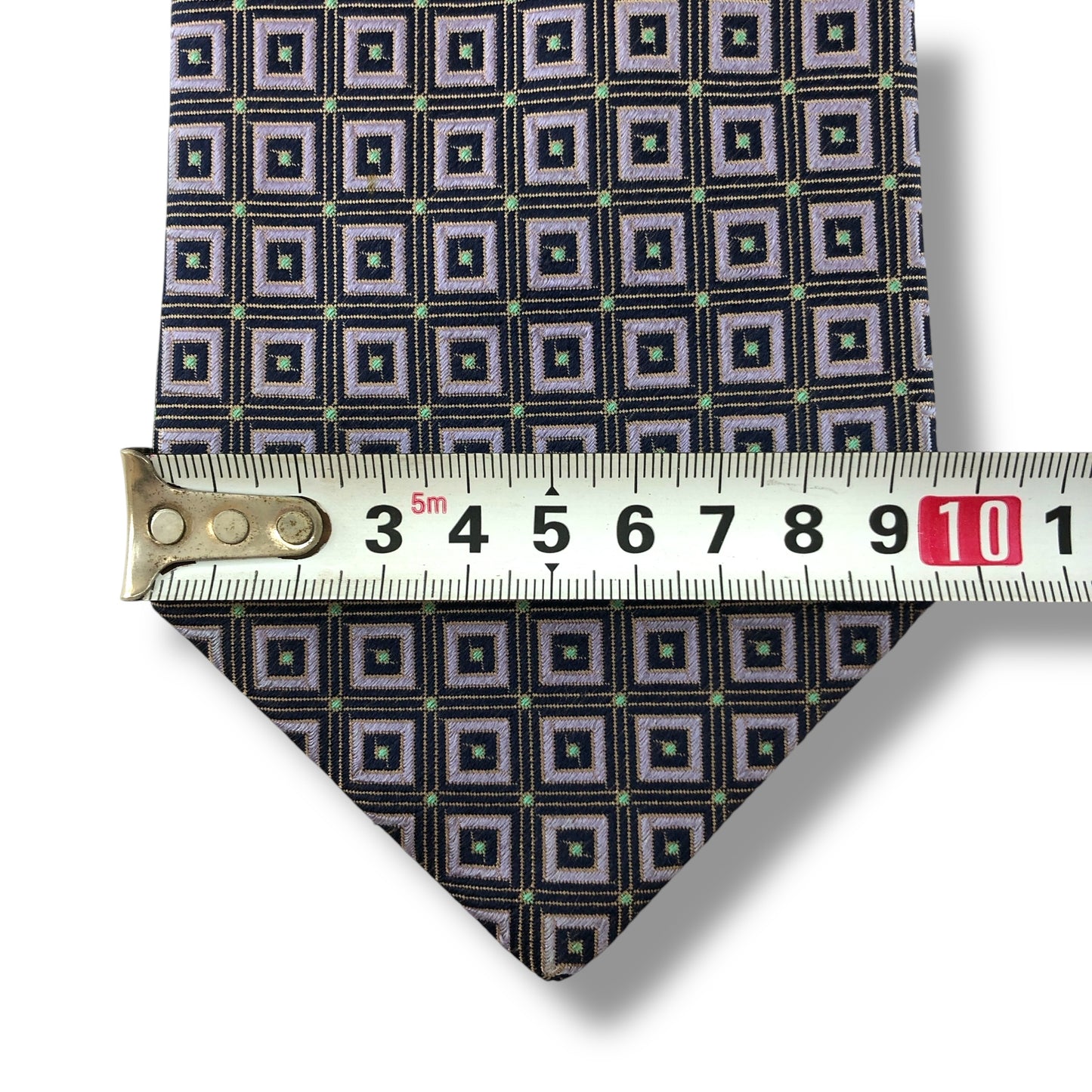 【7190】美品!ロベルタディカメリーノ ネクタイ 薄紫系