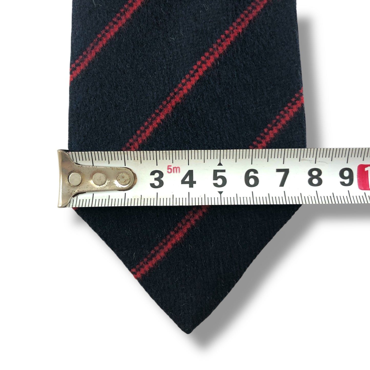 【7195】美品!ブリオーニ ネクタイ ネイビー系