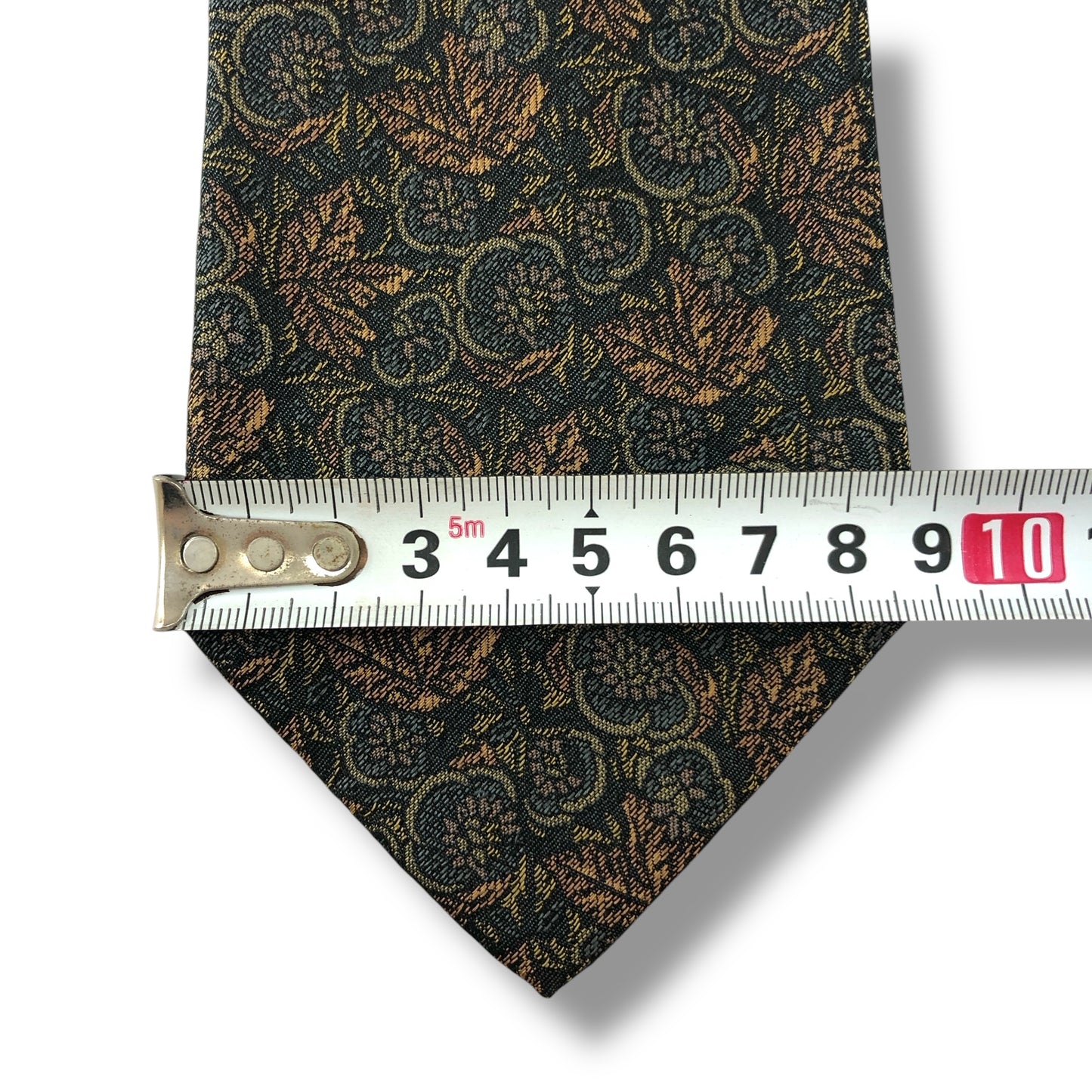 【7220】美品!ダンヒル ネクタイ ブルー系 花柄