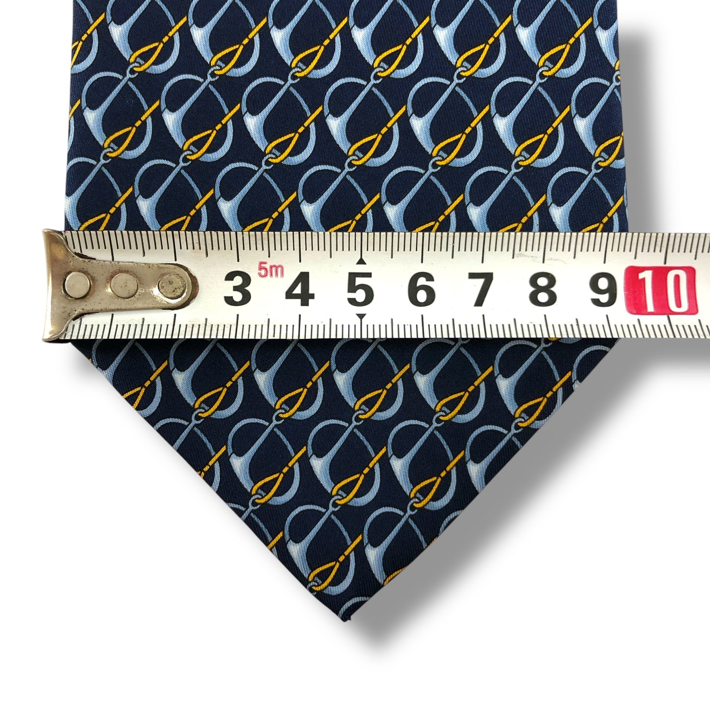 【7247】美品!グッチ ネクタイ ブルー系