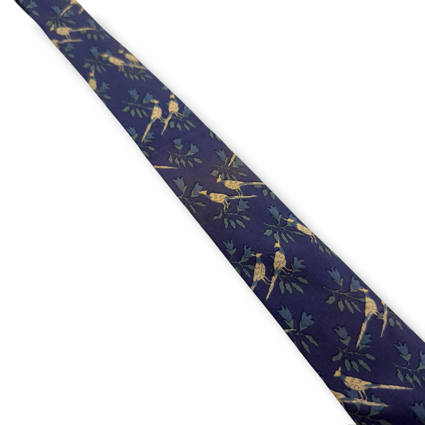 【7534】可品!エルメス ネクタイ ブルー系