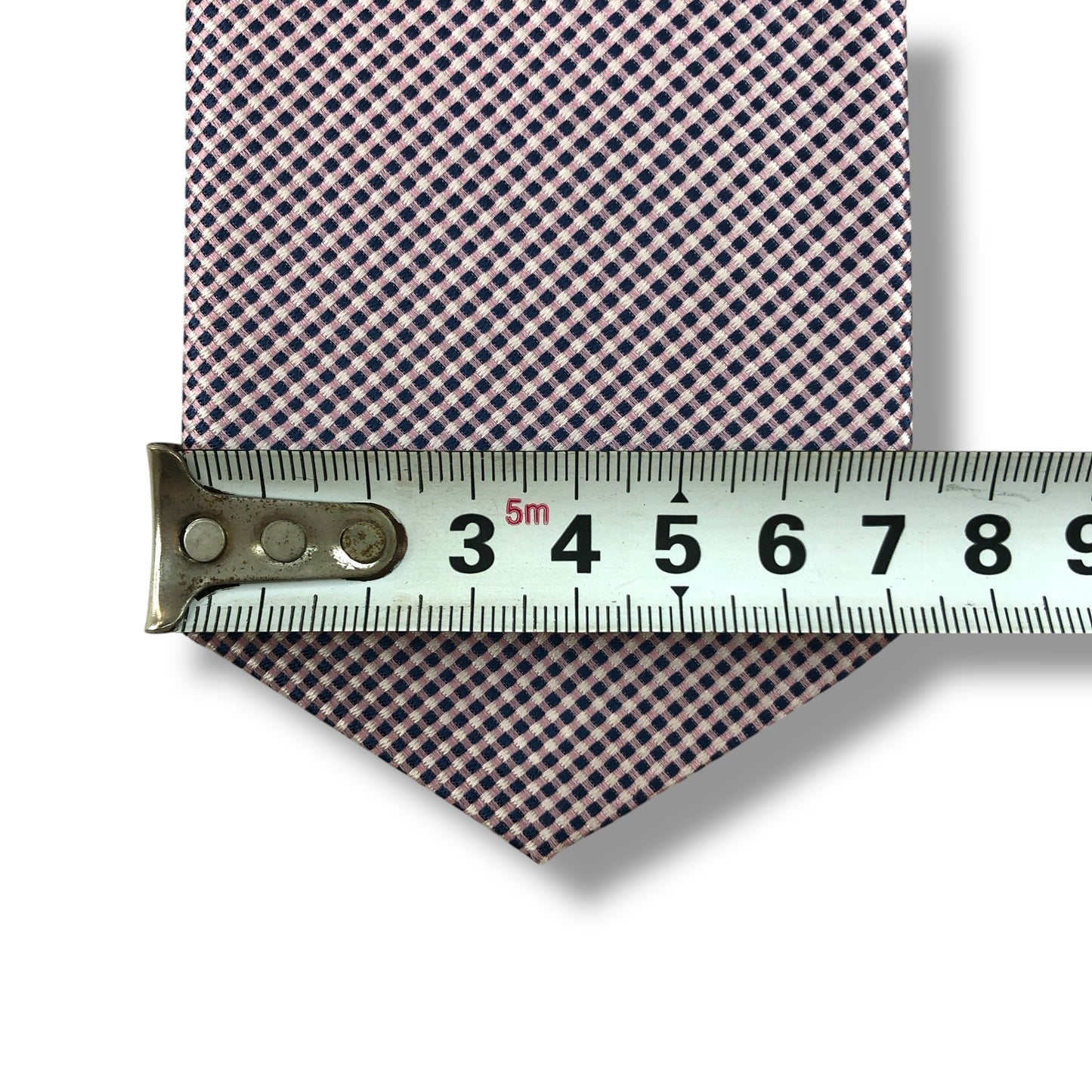 【7382】美品!ヒューゴボス ネクタイ ピンク系