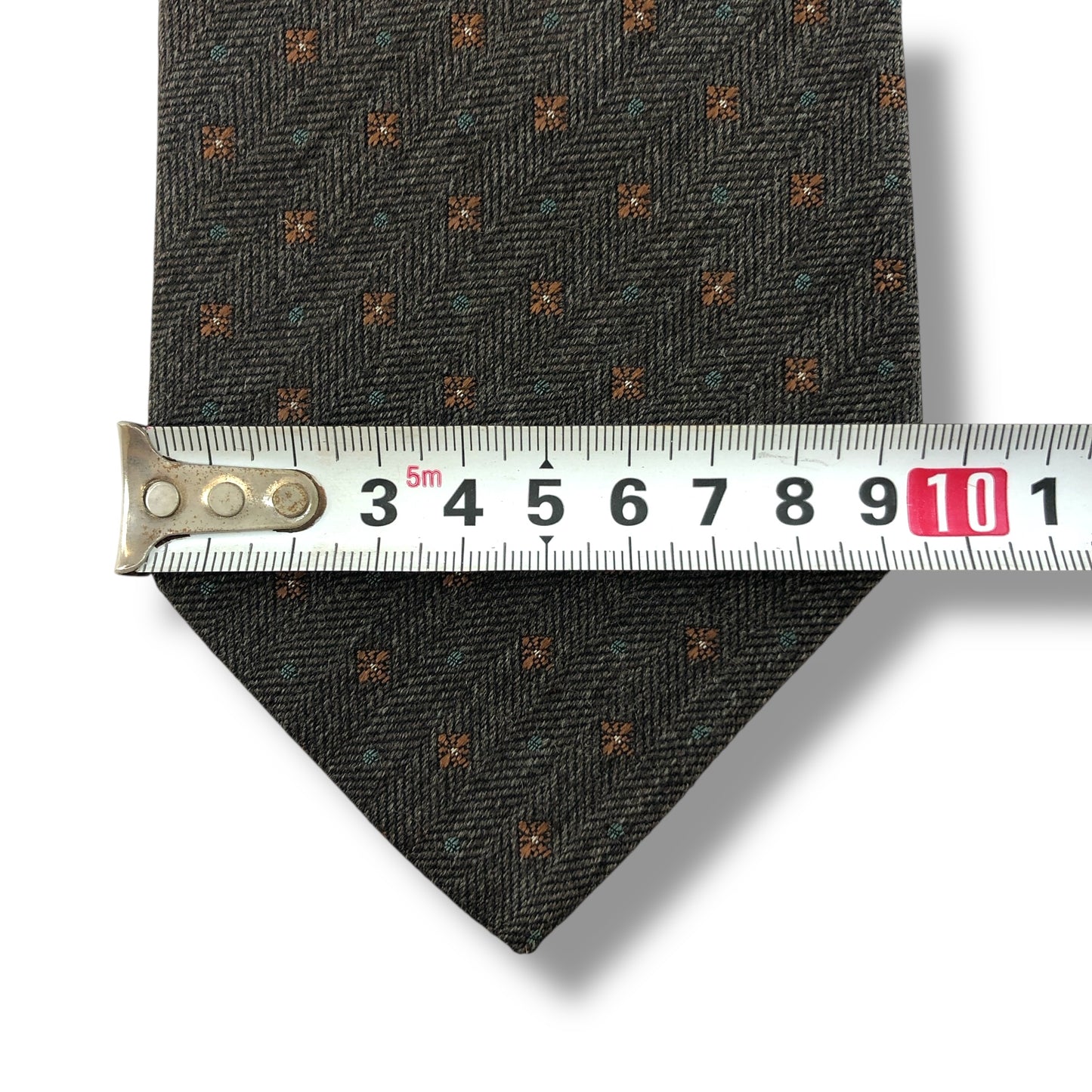 【7389】美品!タケオキクチ ネクタイ ブラウン系