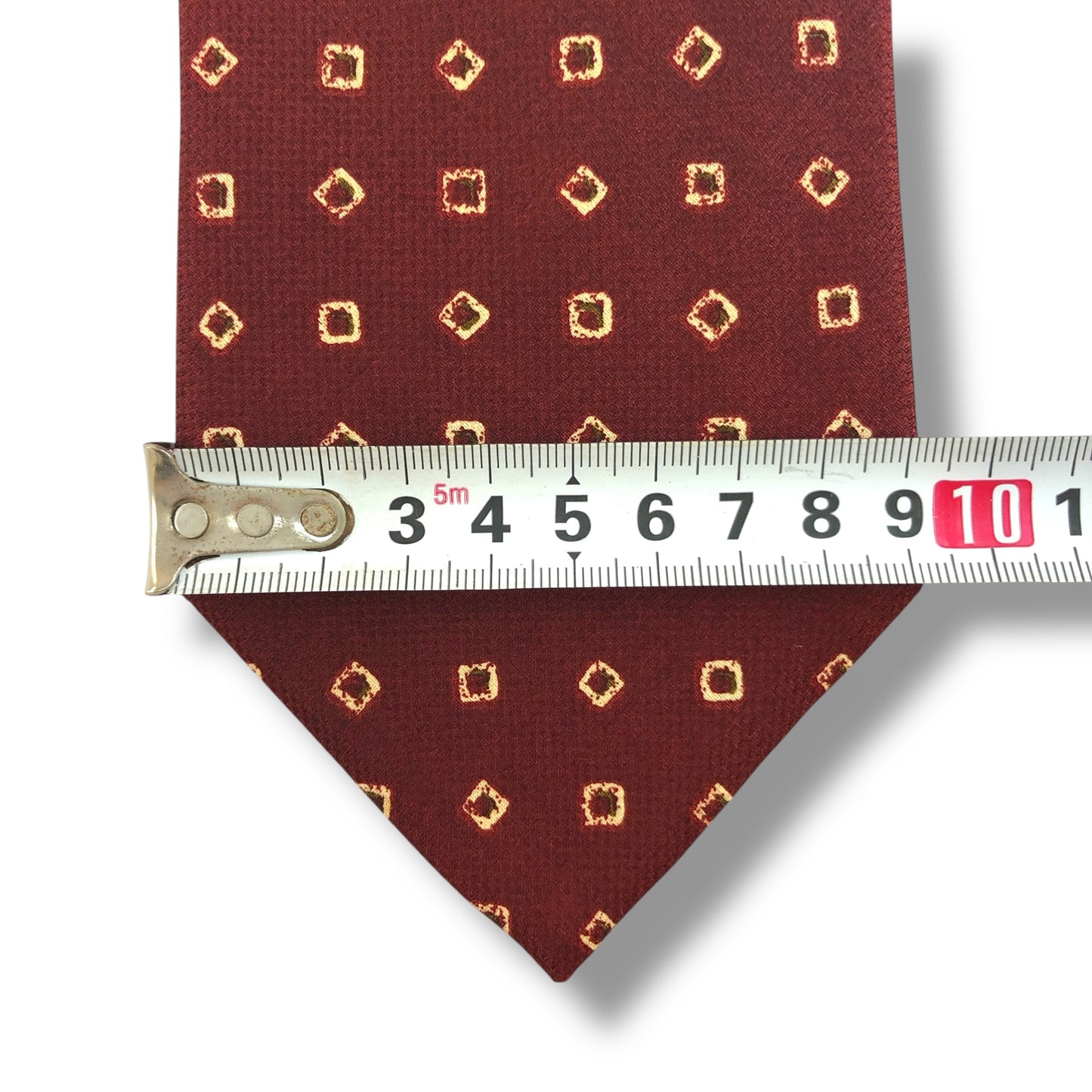 【7433】美品!ダックス ネクタイ ボルドー系