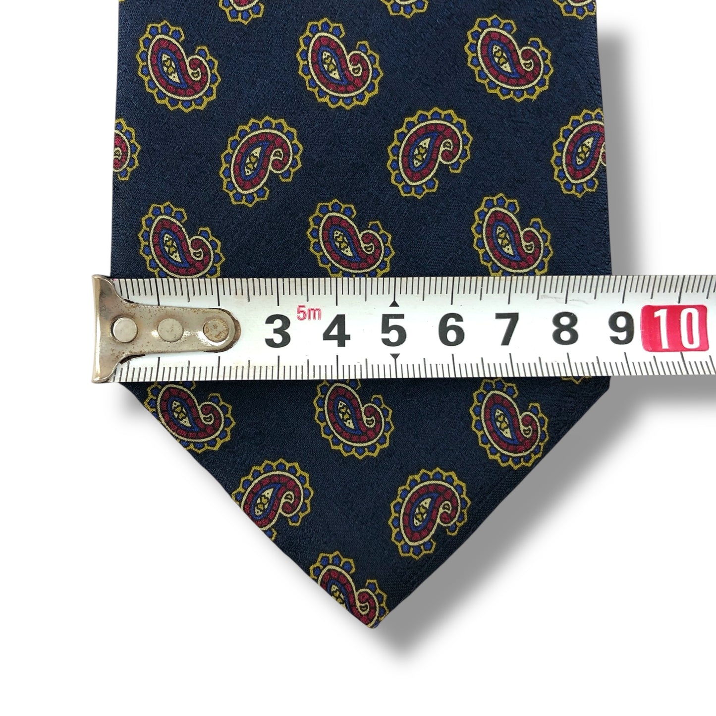 【7460】美品ー良品!ダンヒル ネクタイ ネイビー系