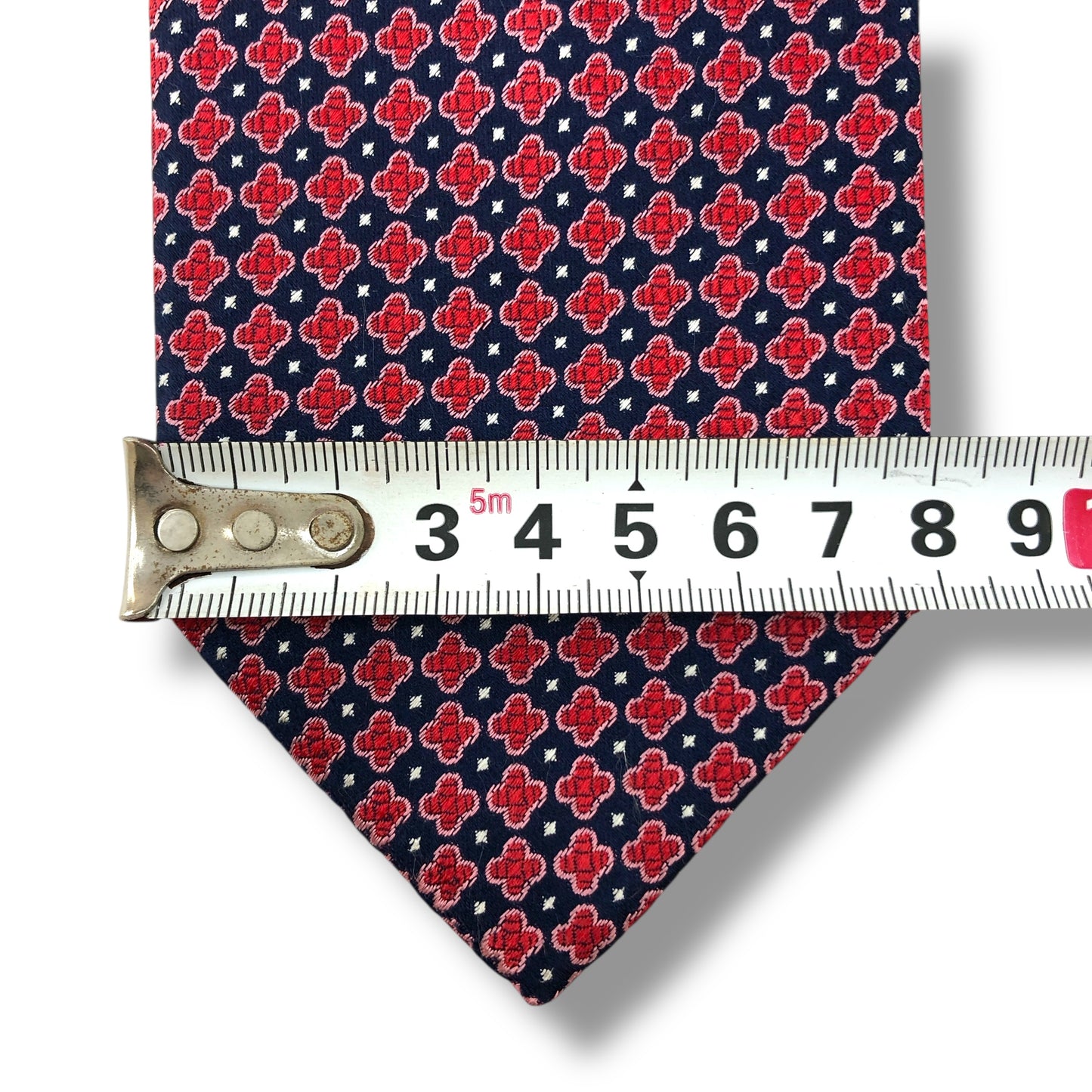 【7462】美品!ポールスチュアート ネクタイ レッド系