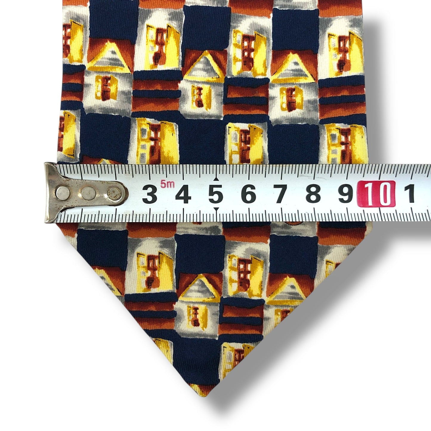 【7475】美品!ダンヒル ネクタイ ブルー系