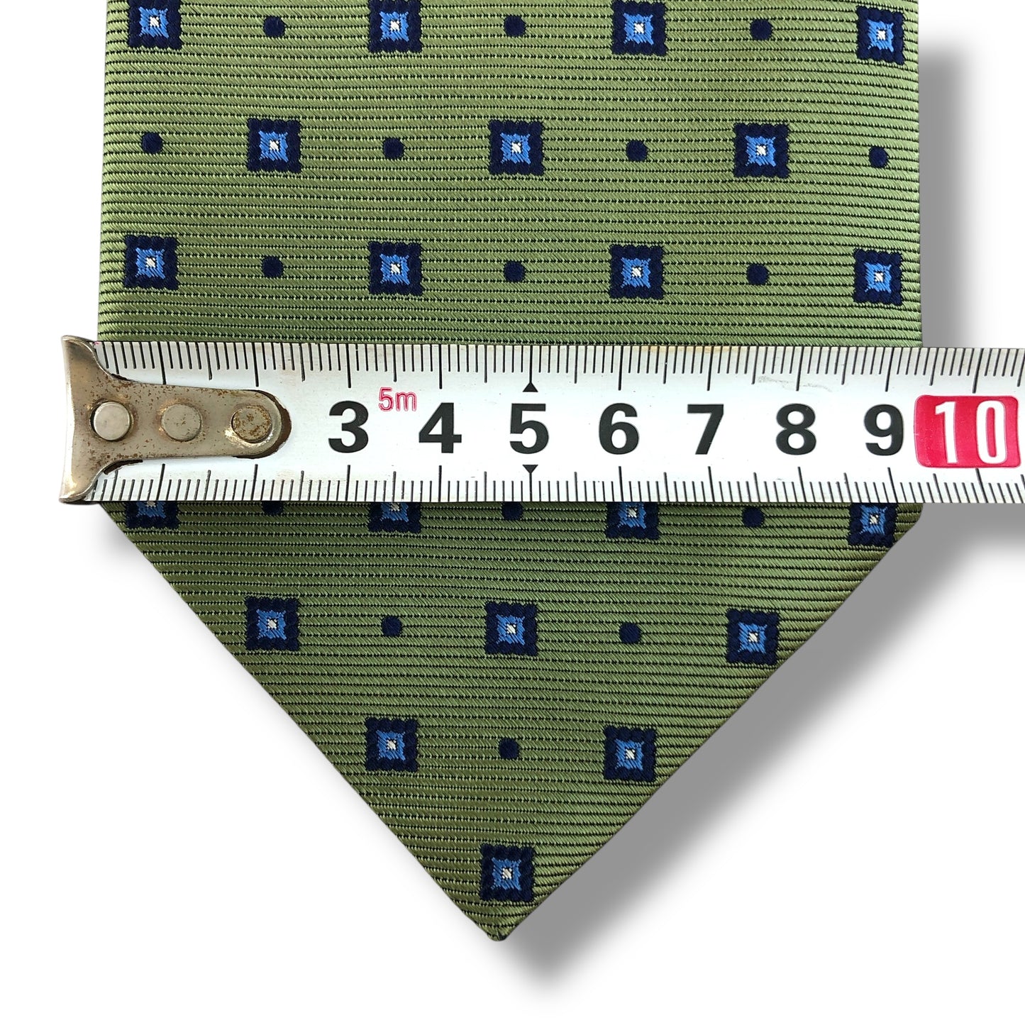 【7490】美品!ブルックスブラザーズ ネクタイ 黄緑系 グリーン系