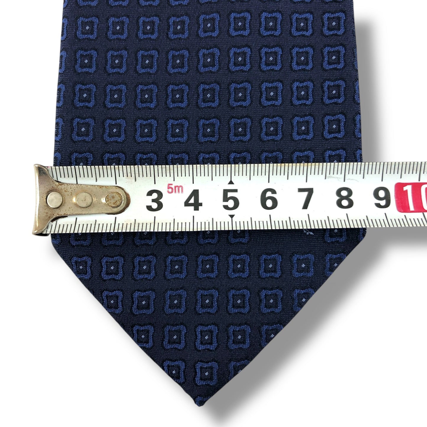 【7491】美品!バーバリー ネクタイ ネイビー系 ホースロゴ