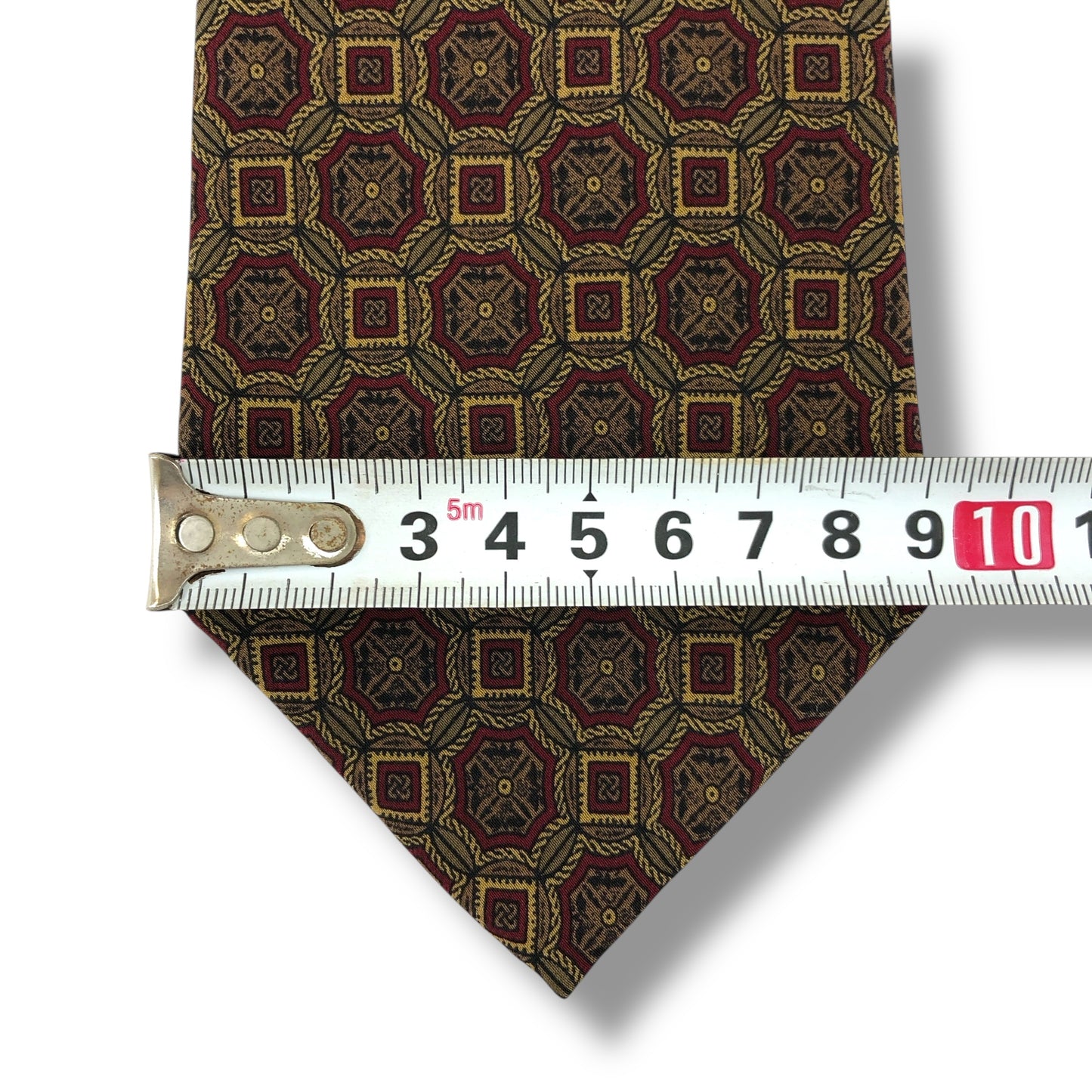 【7517】美品!ピエールバルマン ネクタイ ブラウン系