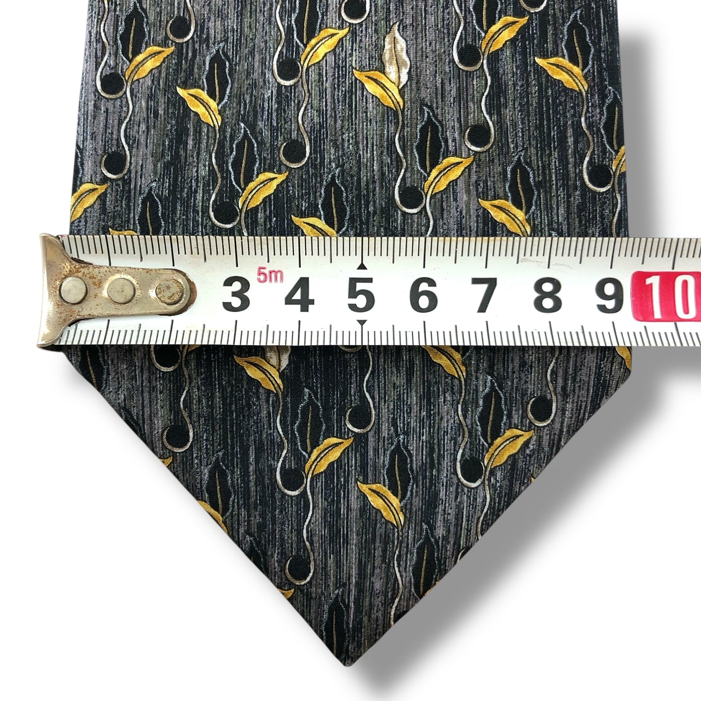 【7564】美品!ランバン ネクタイ グレー系