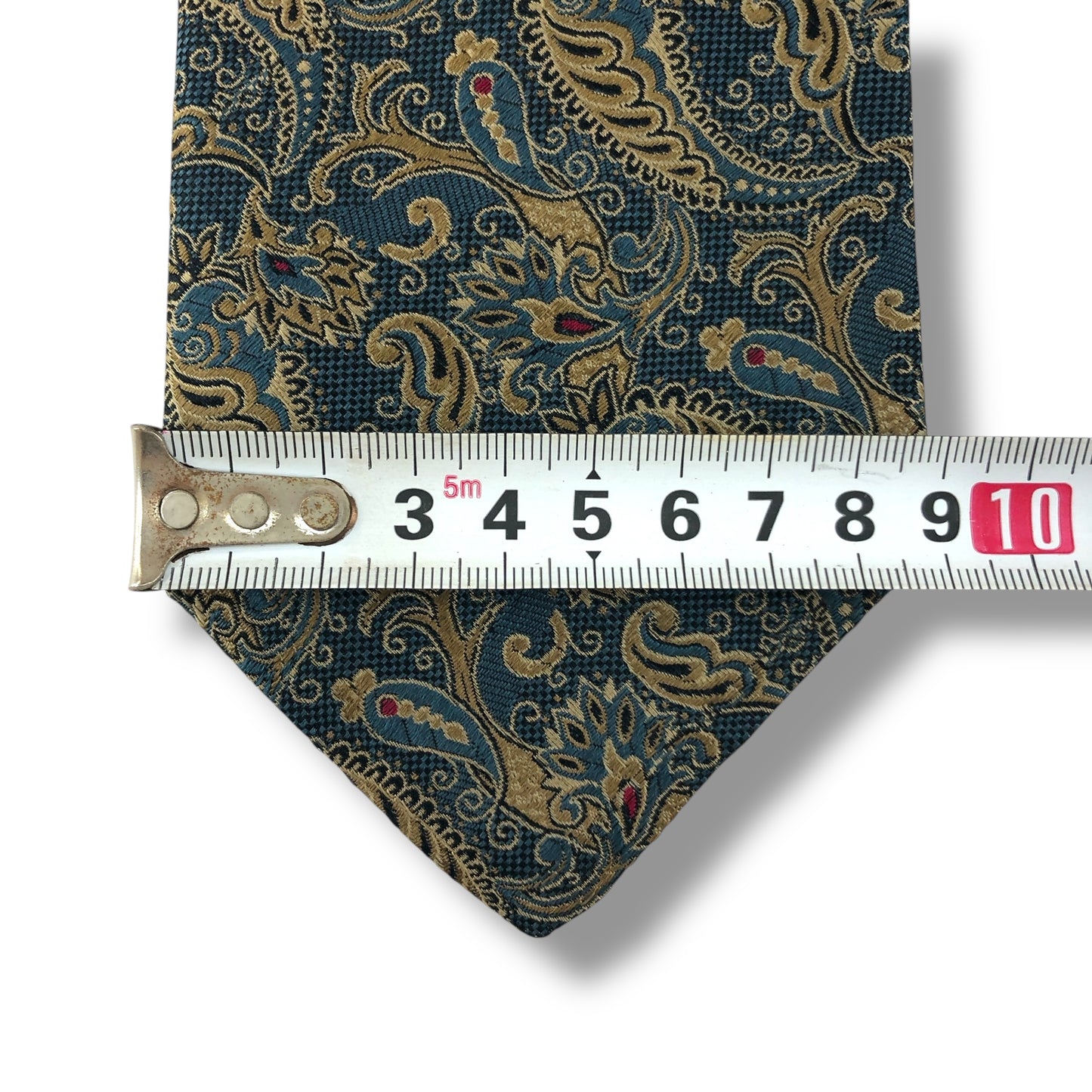 【7587】美品!ジャンニヴェルサーチ ネクタイ 水色系