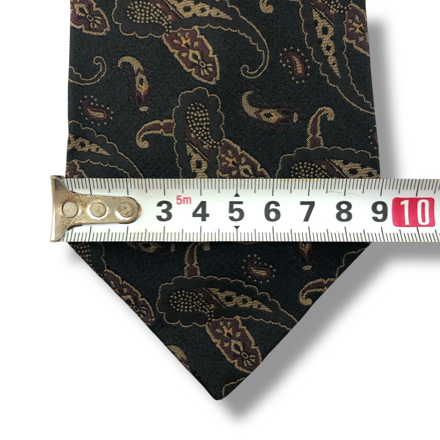 【7644】美品!レノマ ネクタイ ブラック系