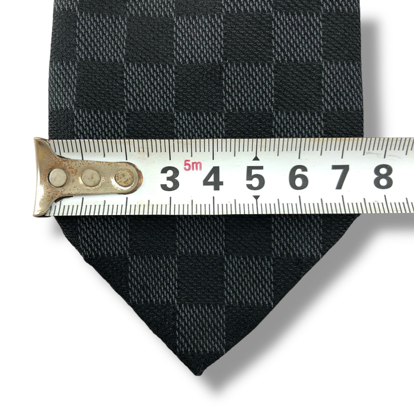 【7664】美品!ルイヴィトン ネクタイ ブラック系