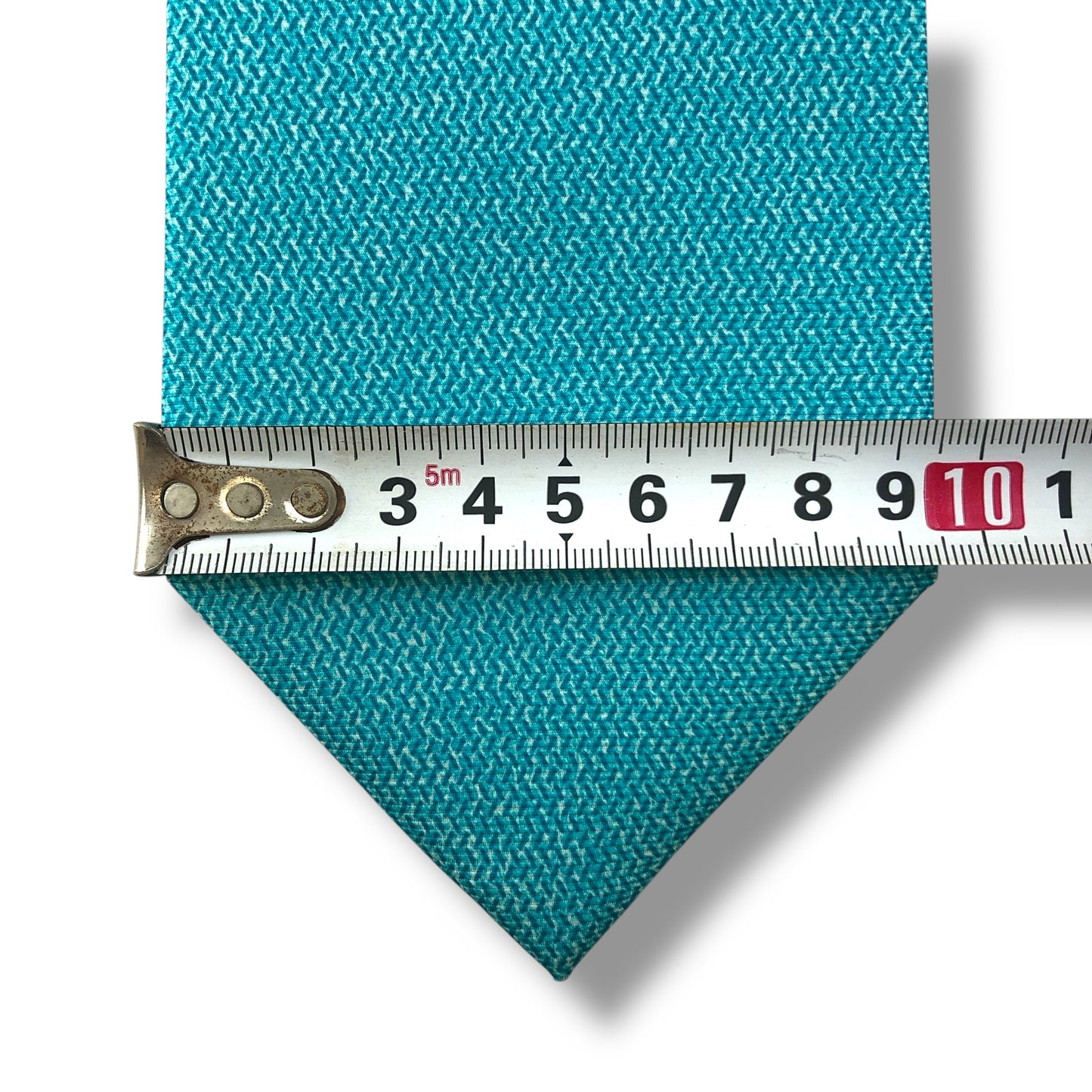 【7692】美品!ブルガリ ネクタイ 水色系