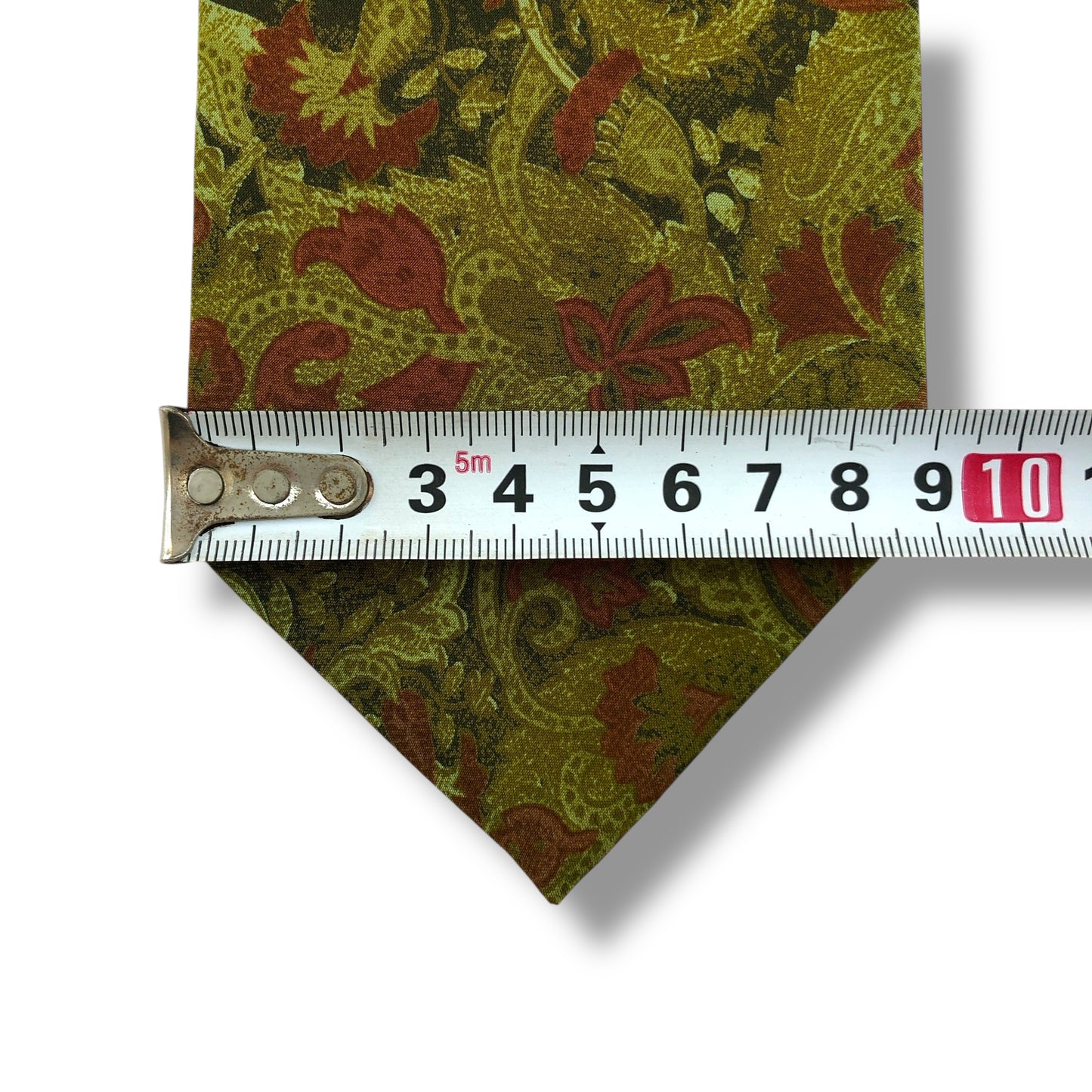 【7722】美品!ダーバン ネクタイ グリーン系