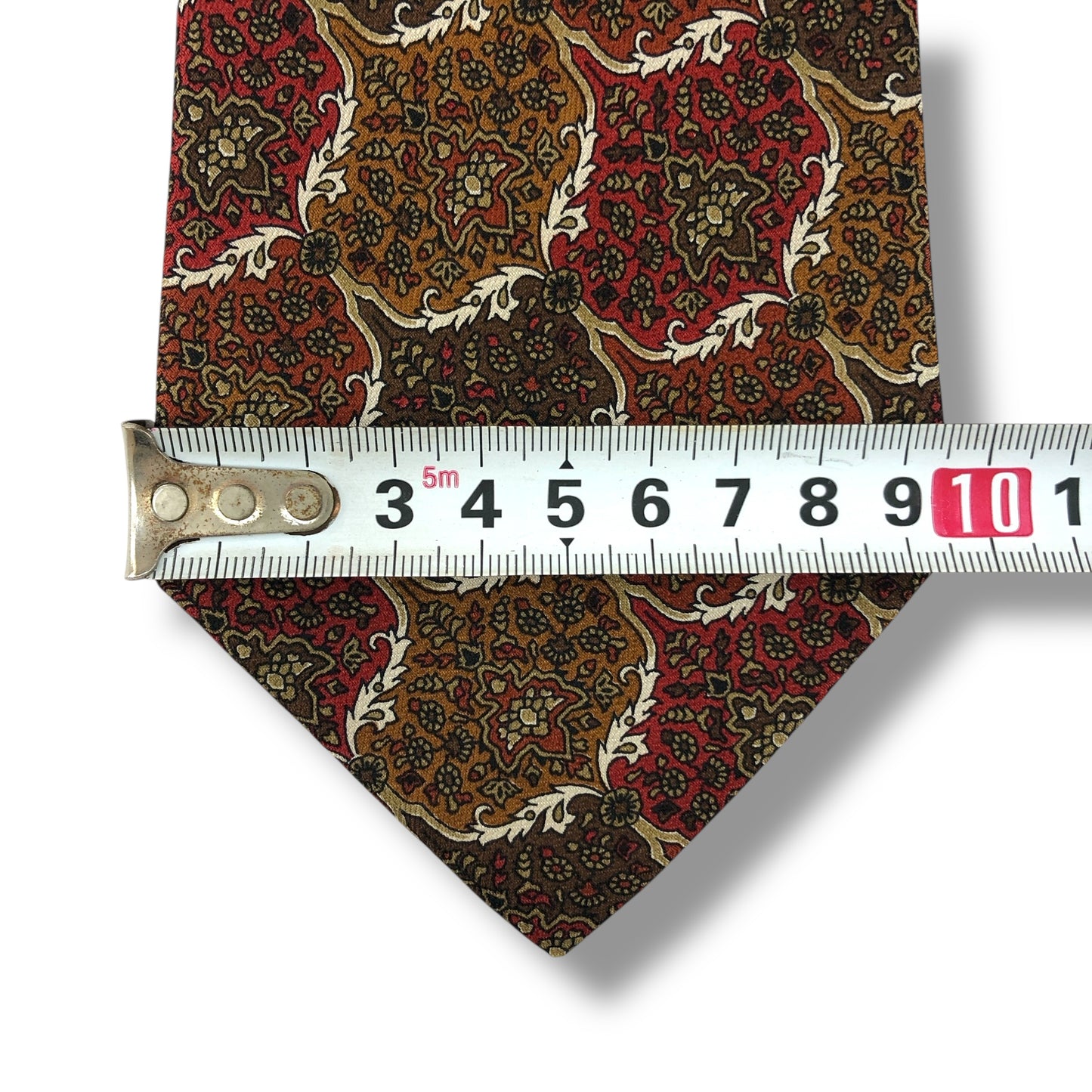 【7854】美品!ダンヒル ネクタイ ブラウン系