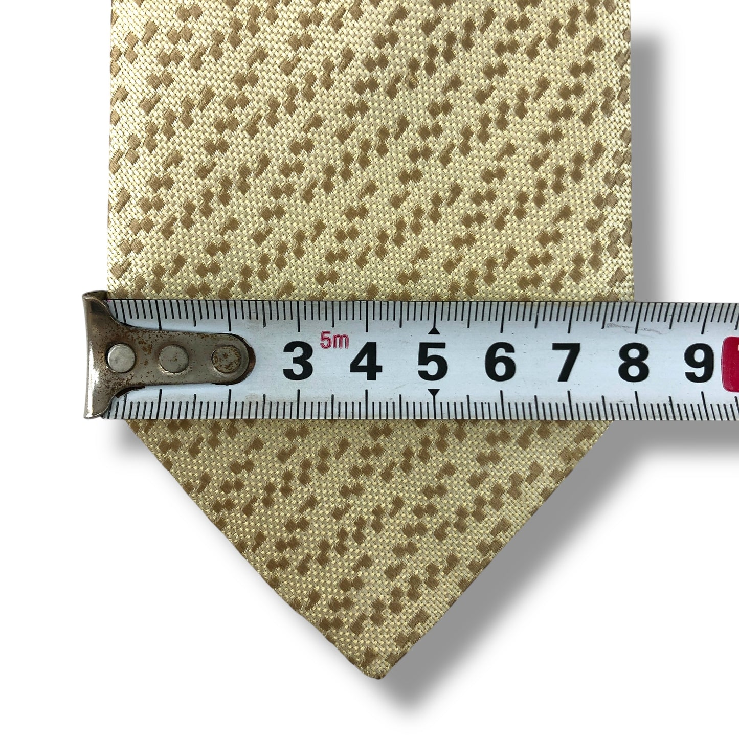 【7885】美品!ジョルジオアルマーニ ネクタイ ゴールド系