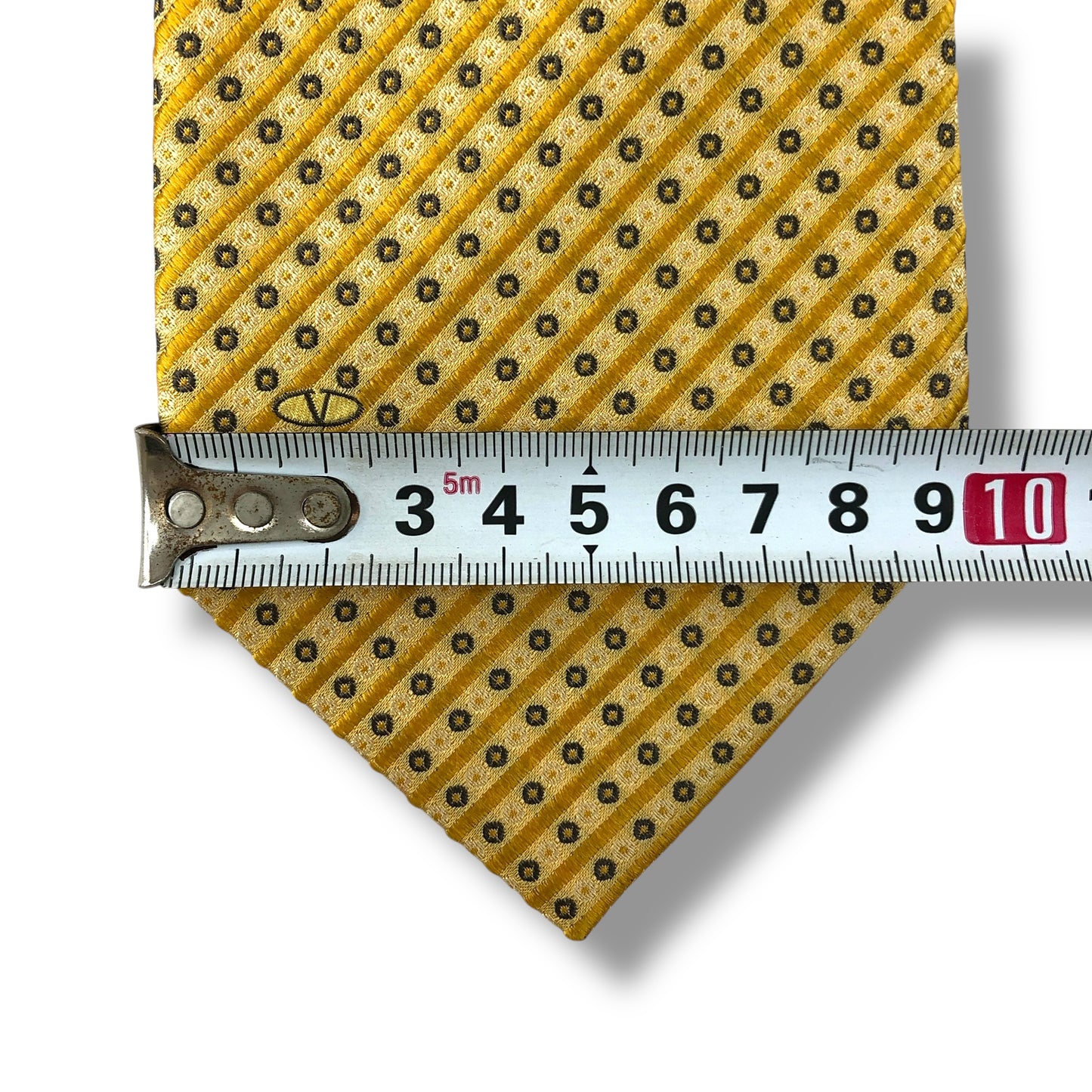 【7895】美品!ヴァレンティノ ネクタイ イエロー、ゴールド系