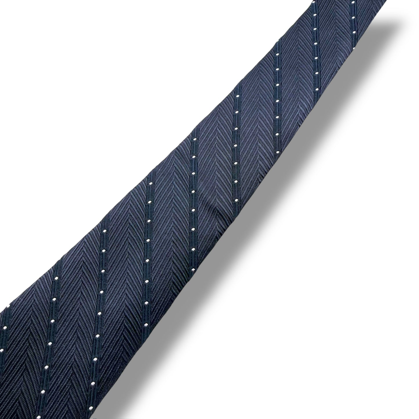 【7860】良品!ヴァレンティノ ネクタイ ネイビー系