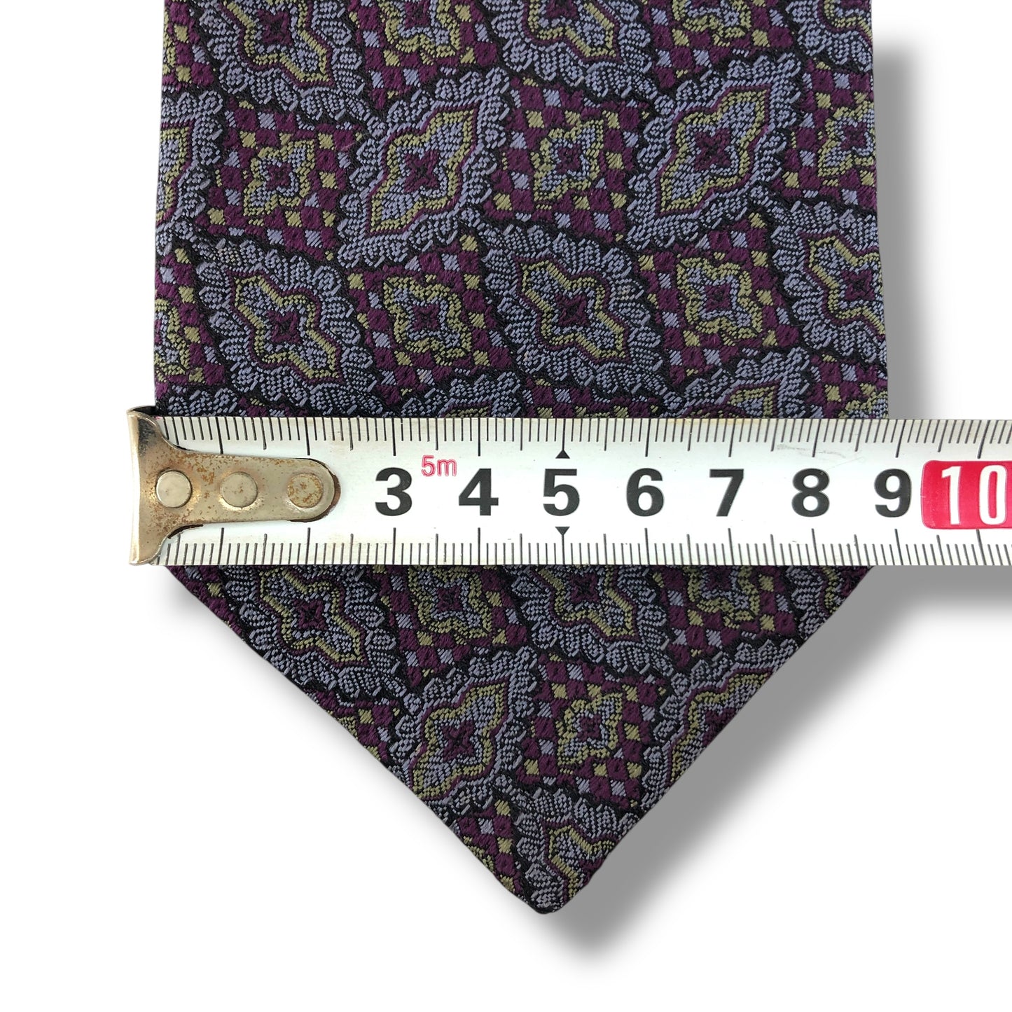 【8025】良品!ダンヒル ネクタイ パープル系